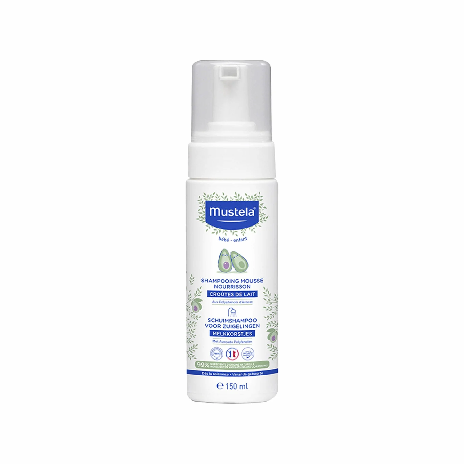 Mustela - Mustela Shampoo Mousse per Pelle Normale dei Bambini 150ml - 978545349