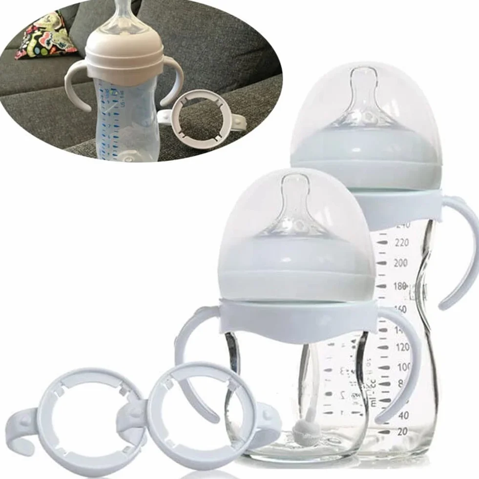 Morofme 2 manici per biberon Avent Natural Wide Mouth in vetro PP, accessori per biberon