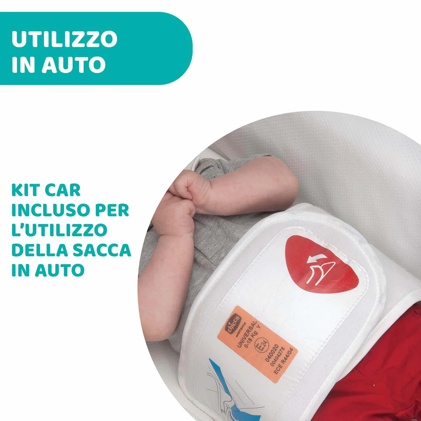Navicella Activ3, Ampia e Imbottita Navicella Per Passeggino Activ3, Con Sistema di Aerazione, Schienale Reclinabile, Per i Primi Giorni di Vita Del Bambino