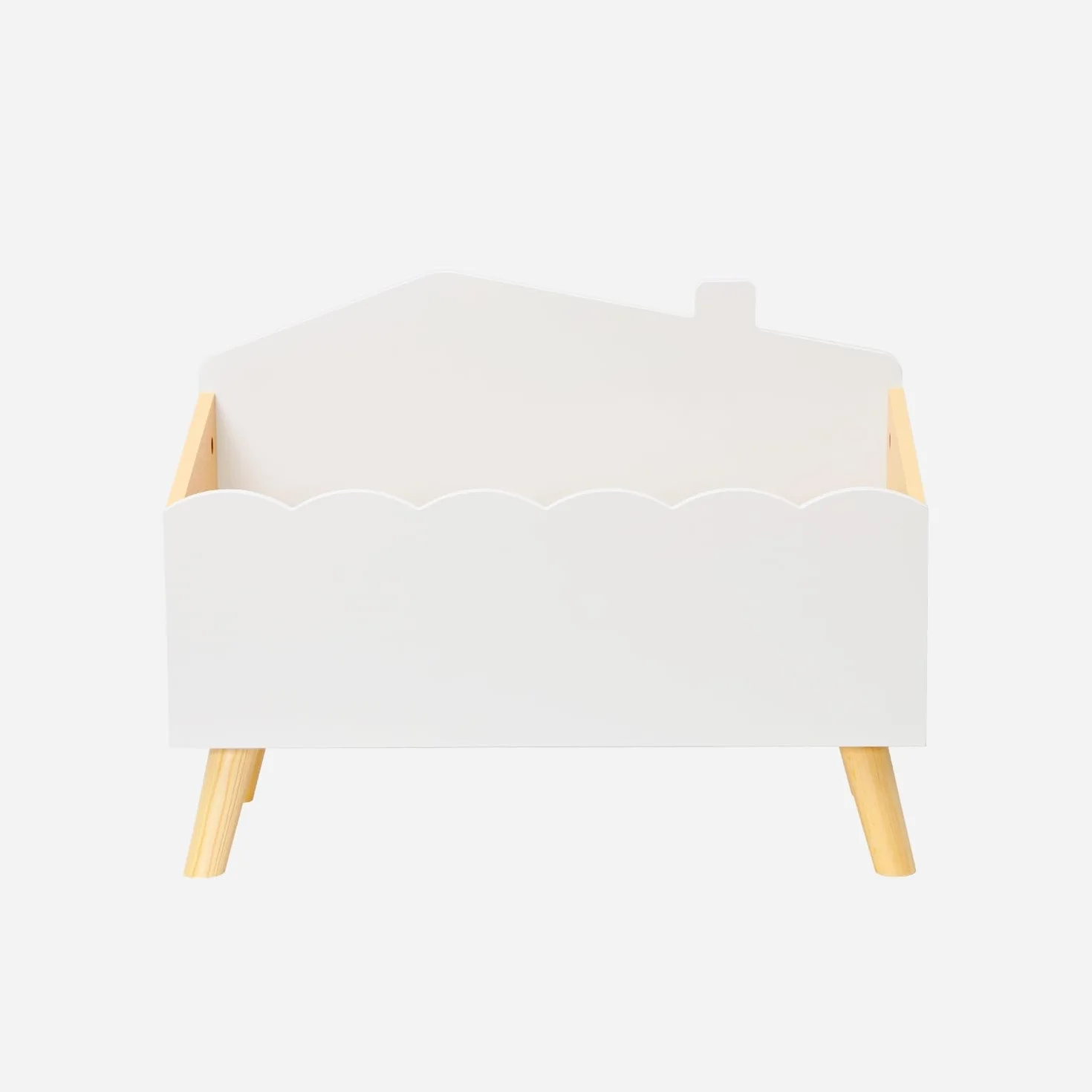 sweeek Contenitore per bambini Bianco - 58x48x28 cm