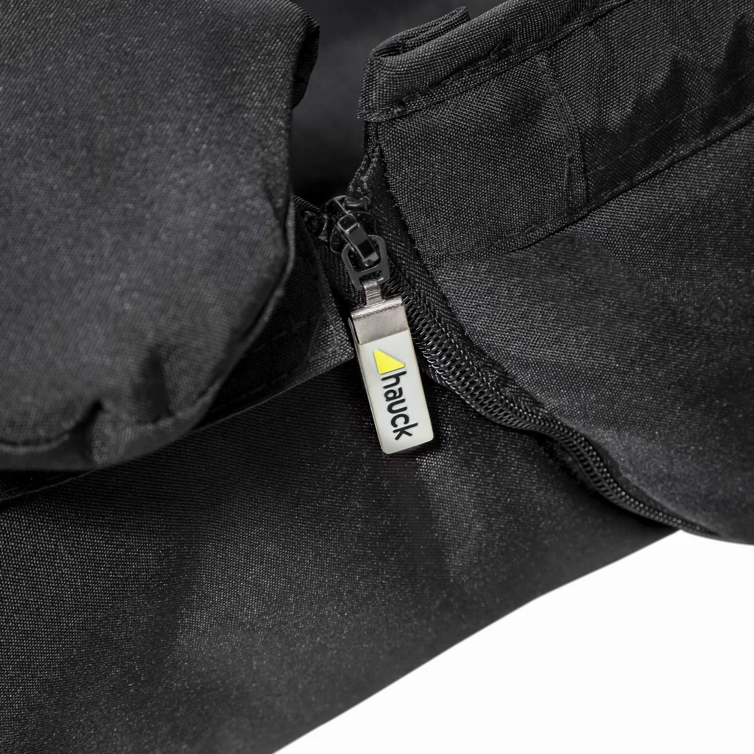 hauck 2in1 Carrycot, Nero - Culla Neonato per Passeggini e Carrozzine 75 x 35 x 20 cm - Navicella Semirigida Convertibile in Coprigambe - con Fessure per Cintura a 5 Punti - Portatile