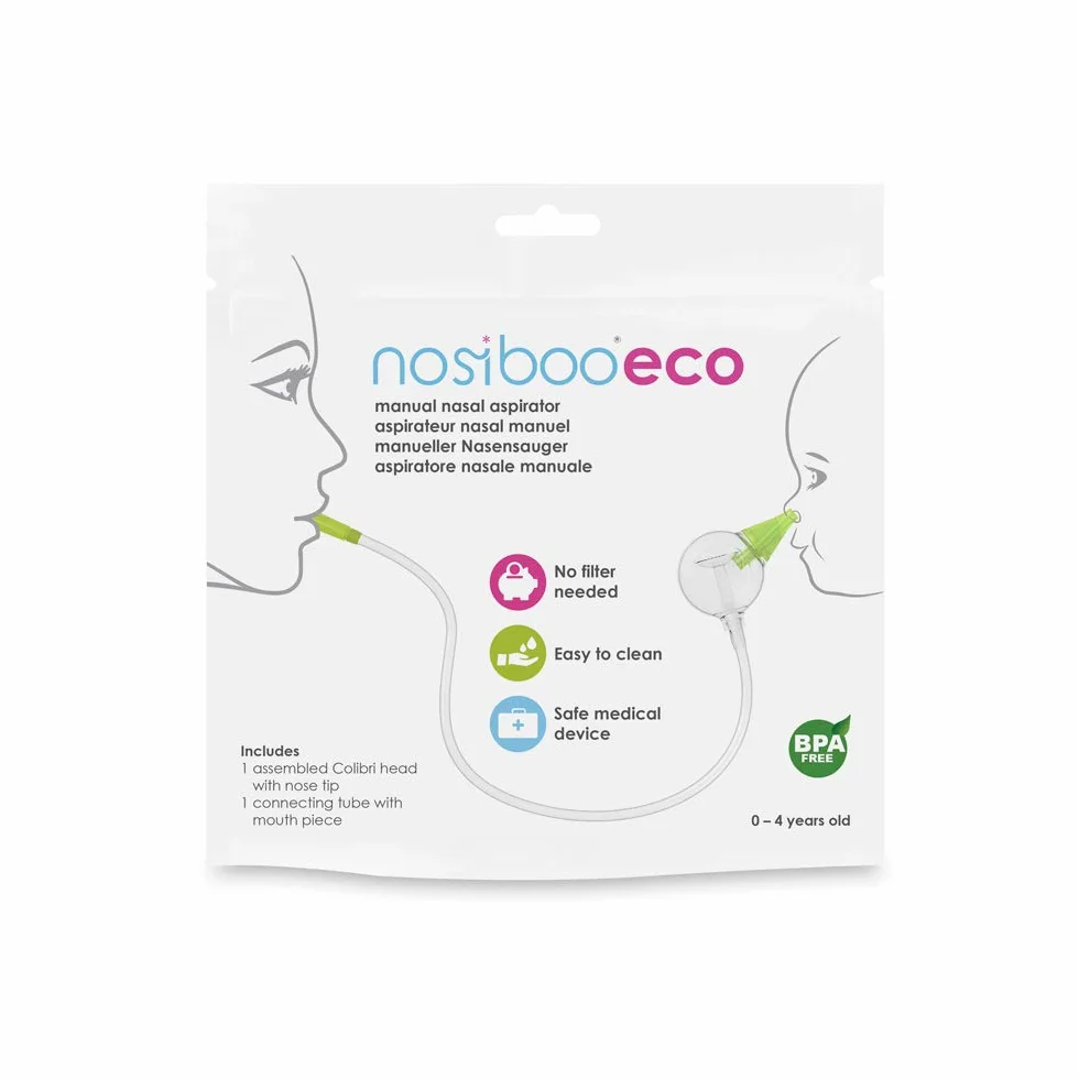 Nosiboo Eco Aspiratore Nasale per bambini e neonato