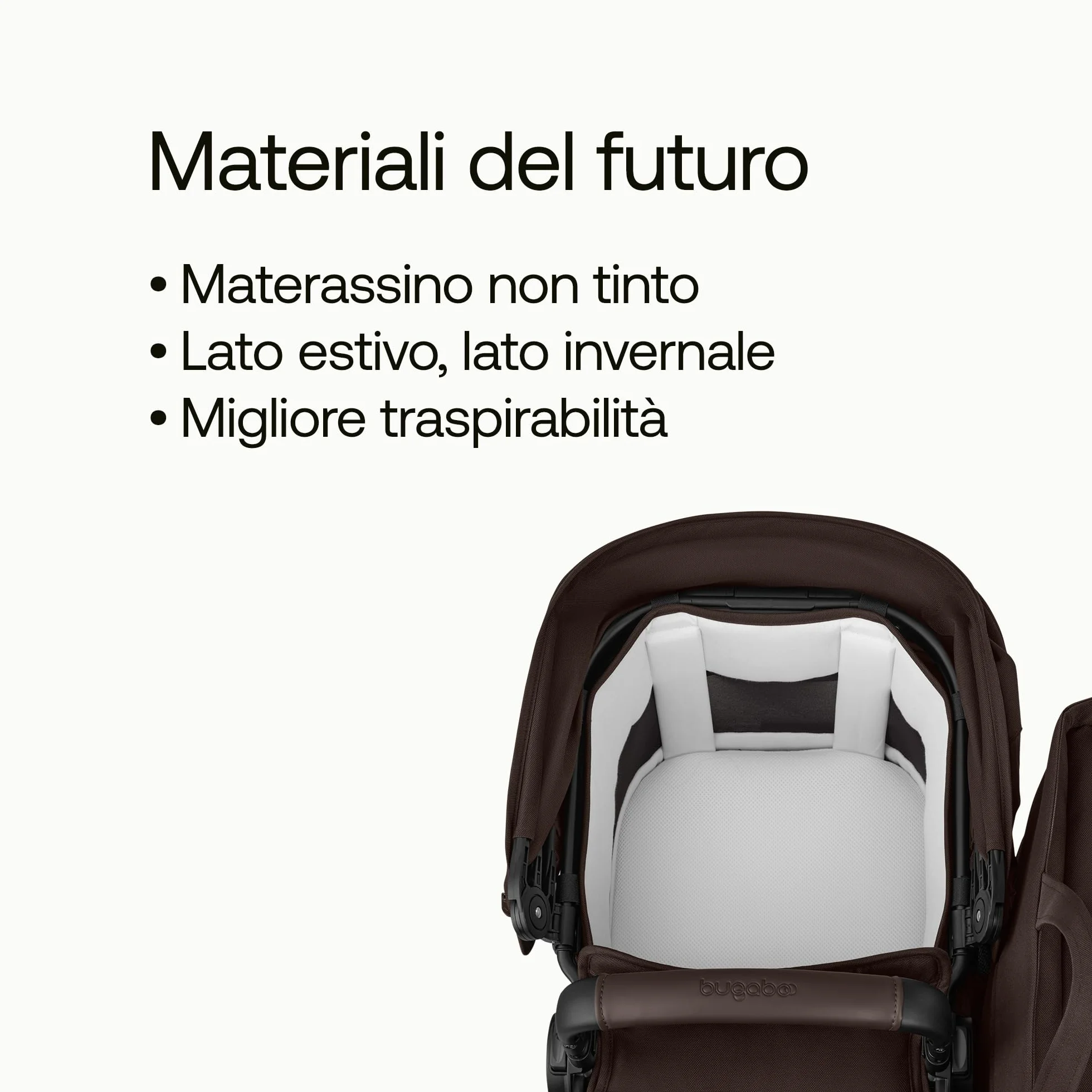 Bugaboo Donkey 6 Fratellare kit di Conversione per Carrozzina, Trasforma il Donkey 6 Singolo in un Passeggino Fratellare per Neonati e Bambini, Carrozzina Doppia con Seduta Reversibile, Cocoa Brown
