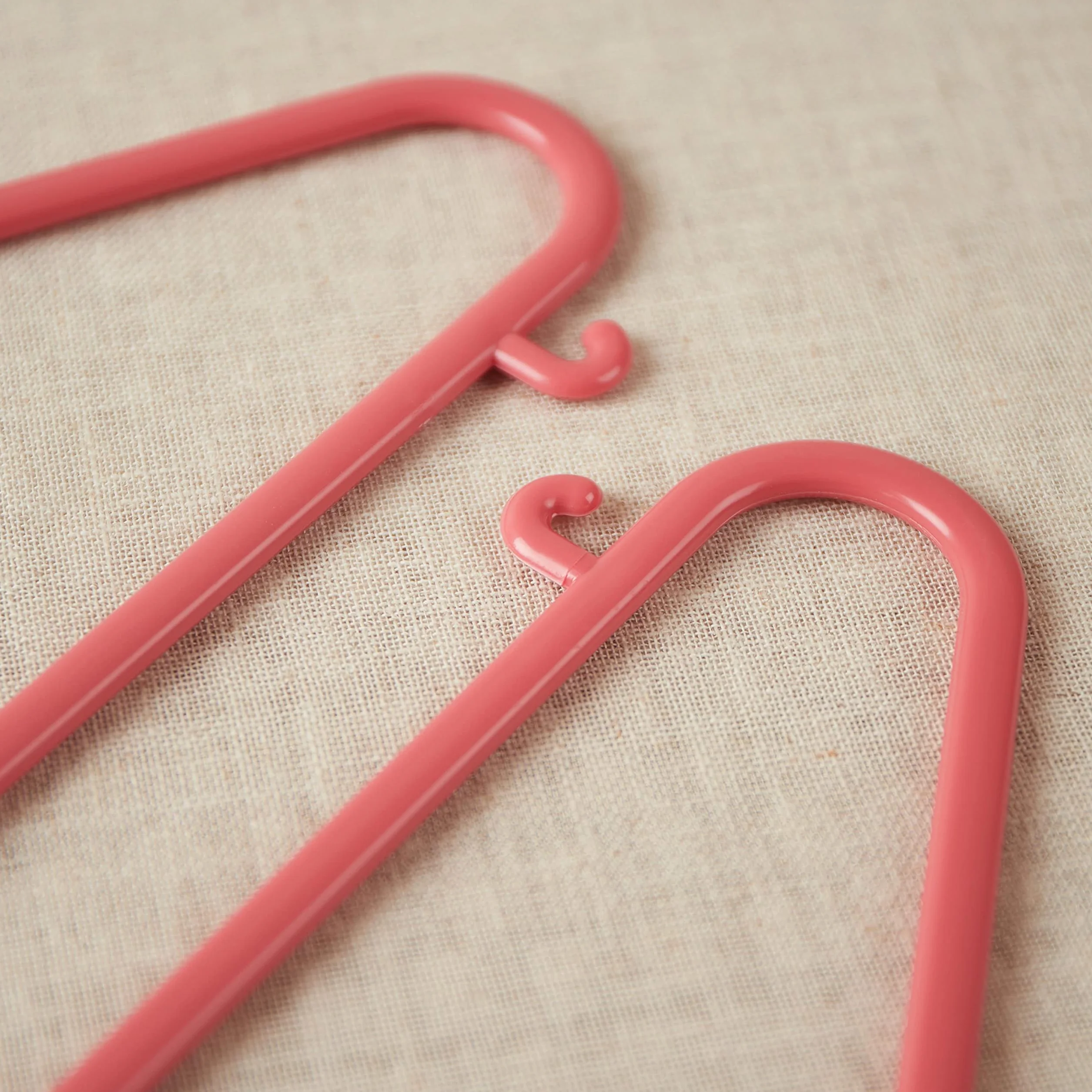 Bieco Appendiabiti Bambini 16 Pezzi Rosa | Lunghezza Circa 30 Cm | Stampelle Bambini