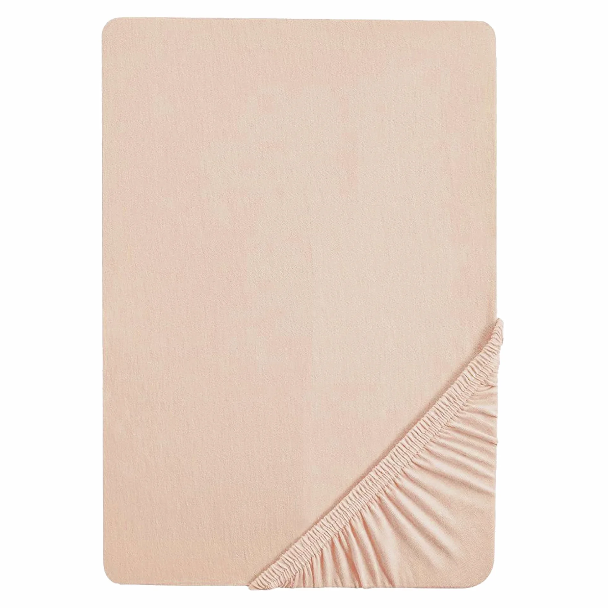 roba Spannbettlaken 40 x 90-45 x 90 cm Frosty Almond - Baby Bettlaken für Stubenwagen/Wiegen - Bio Baumwolle - GOTS und Oeko-Tex Standard 100 - Beige