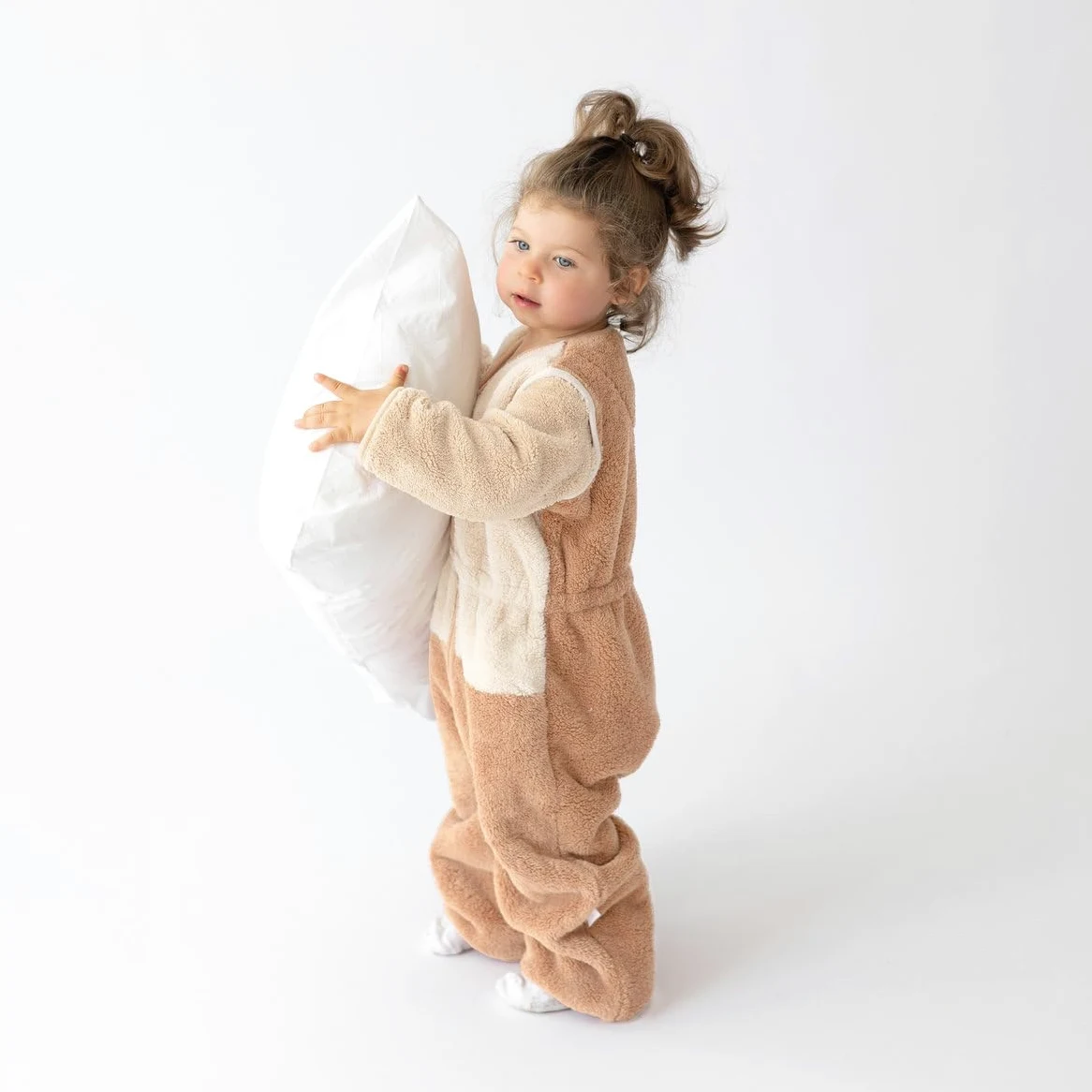BEMINI Sacco nanna per gambe separabili invernali – TOG 2.5 Softy – Natural tricolor