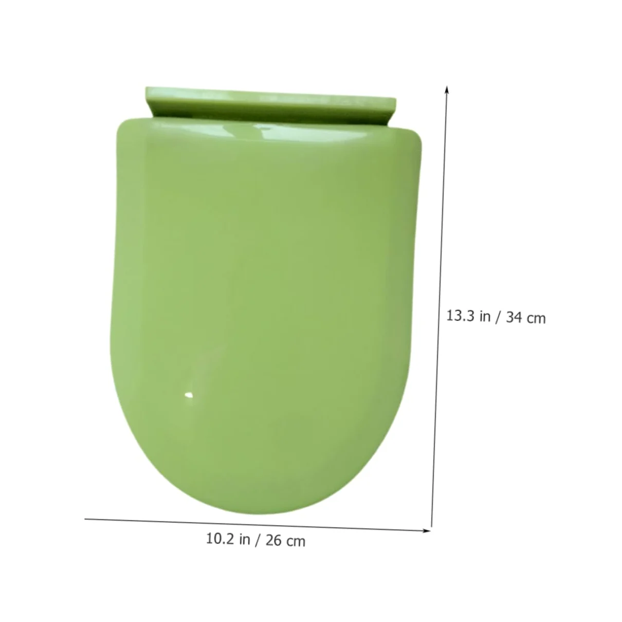 Sedile Wc per Bambini Portatile in Pp Verde Chiaro | Antiscivolo, per Training Bagno e Uscite, Igienico, Adatto a Infant e Bambini