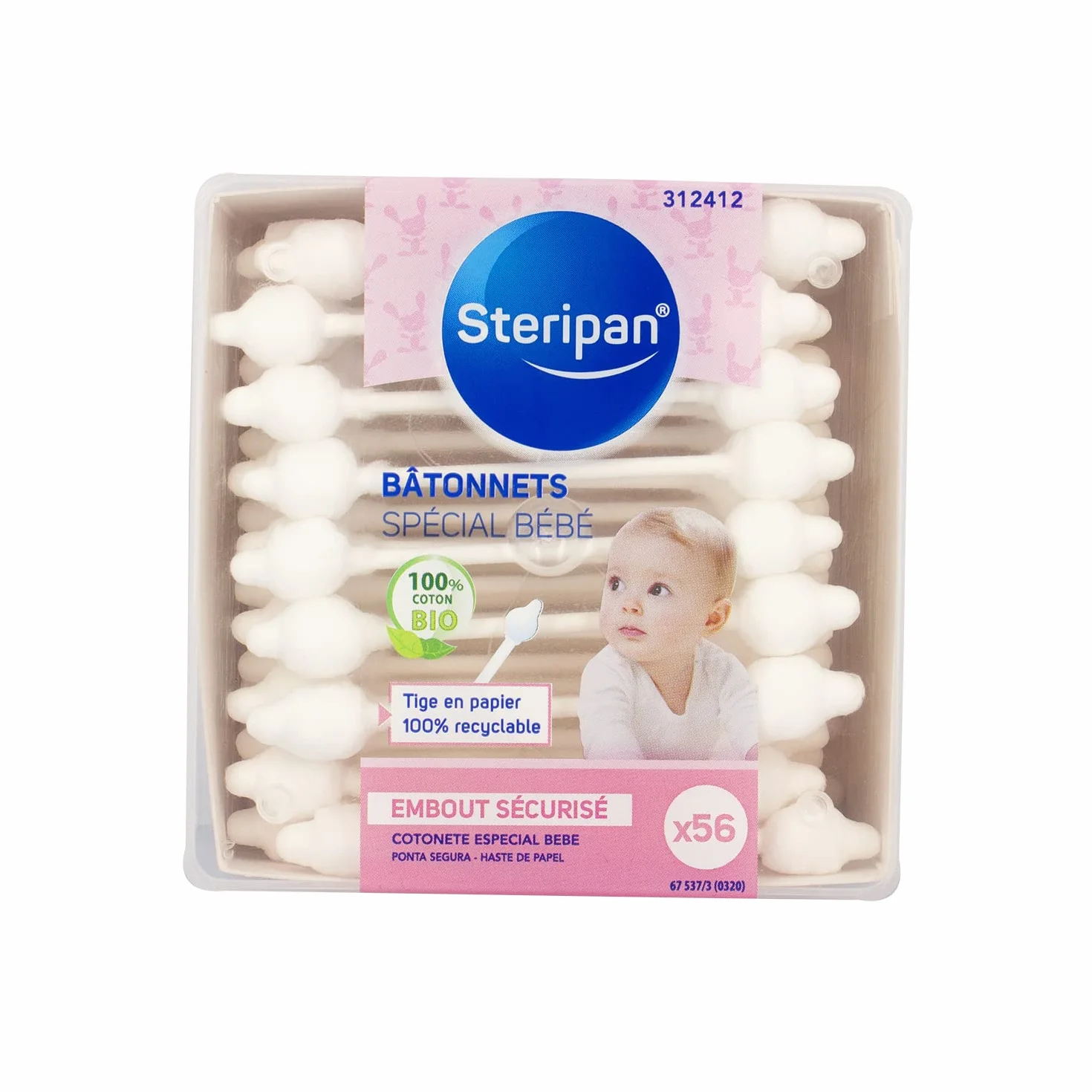 Steripan 56 - Bastoncini di sicurezza per neonati