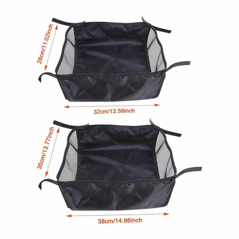 Cestino per Passeggino, Borsa portaoggetti Universale per riporre i Prodotti del Bambino, Passeggino Accessori cestello portaoggetti in Rete, Carrozzina Cestino Inferiore