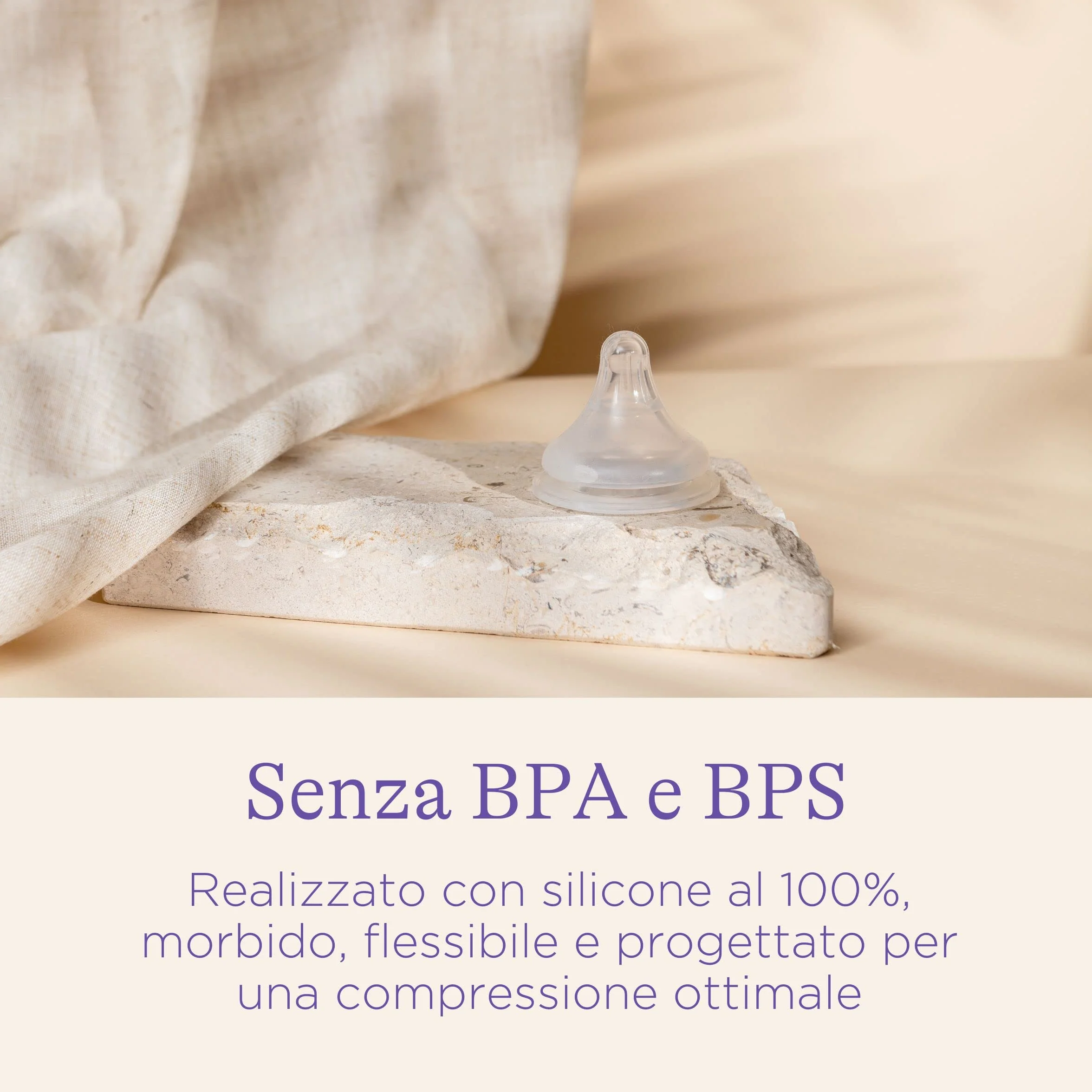 Lansinoh mOmma 77150 Biberon in Vetro con Tettarella, 240 ml