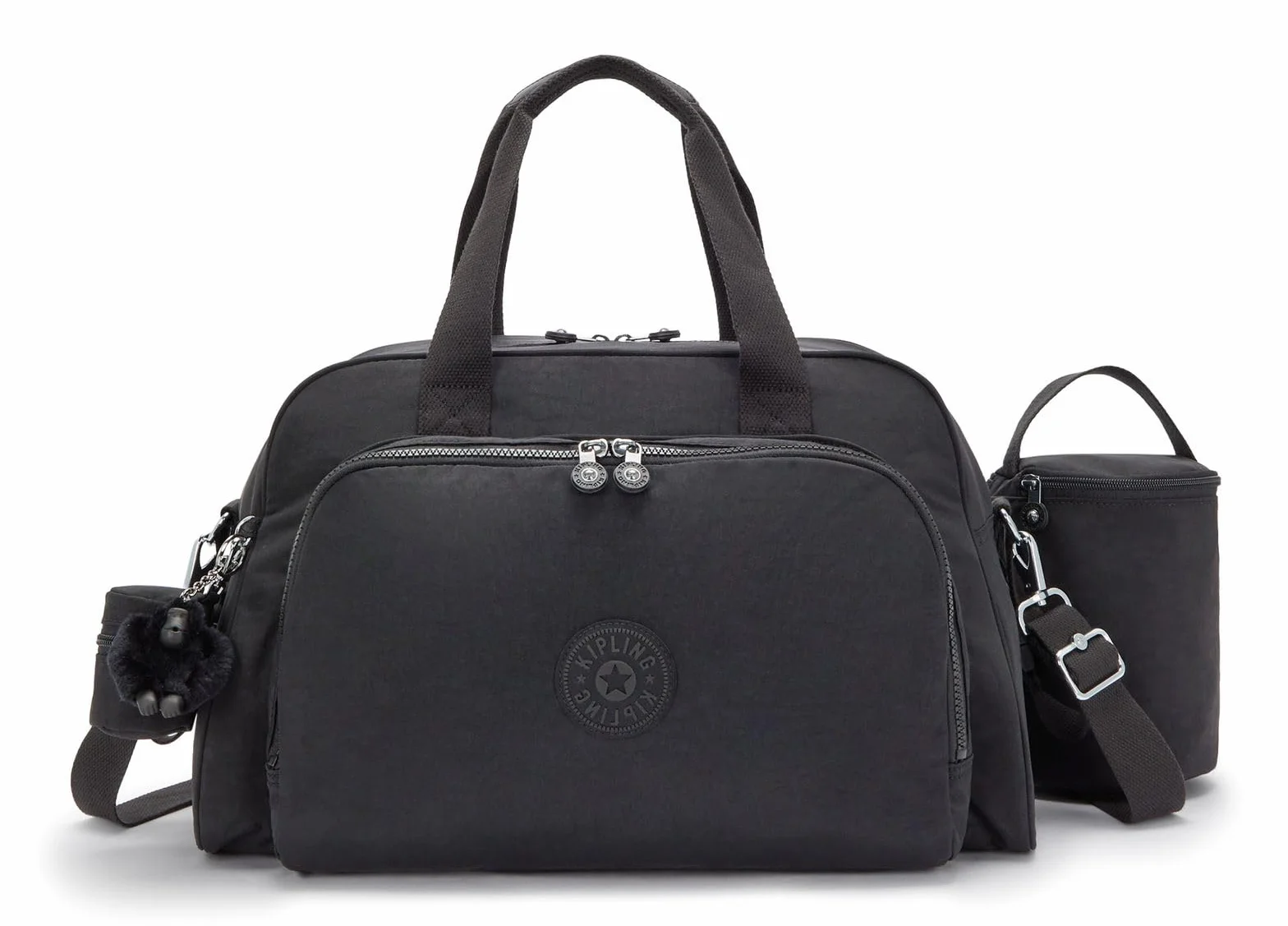 Kipling Camama Borsa per bebè grande, Black Noir (Nero)