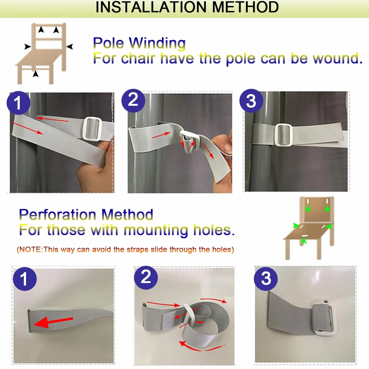 Cintura di Sicurezza, Imbracatura per Seggiolone, Cinture Universali per Seggiolone, 5 Punti Regolabile Cintura per Passeggino, per Seggiolone/Passeggino Attacco per Passeggino