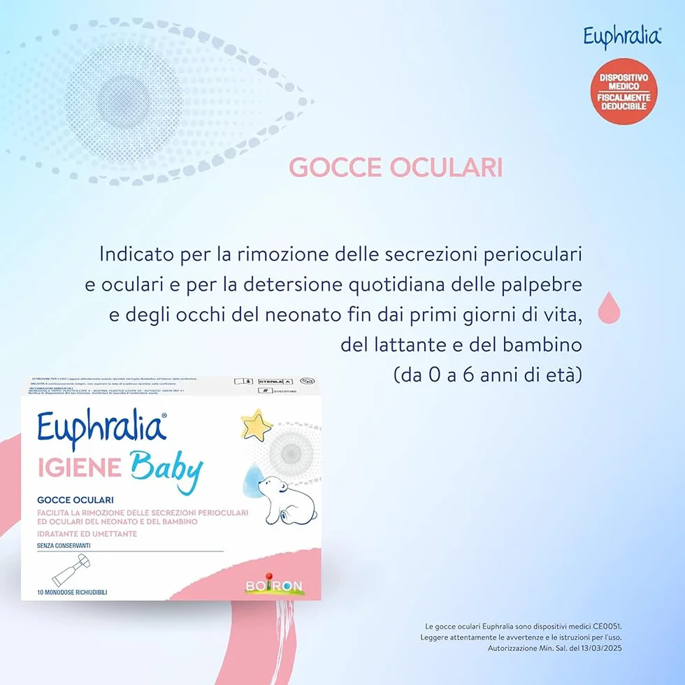 Euphralia Igiene Baby BOIRON® 10 Monodose