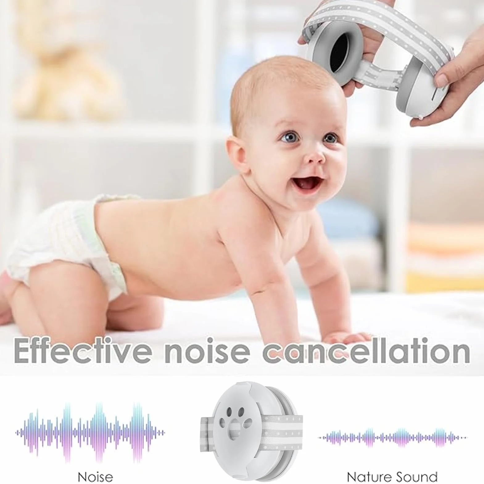 Générique Cuffie anti-rumore per bambini, protezione 'udito, protezione 'udito, cuffie anti-rumore, isolamento acustico, sicurezza 'udito per bambini, viaggi, aereo, concerto