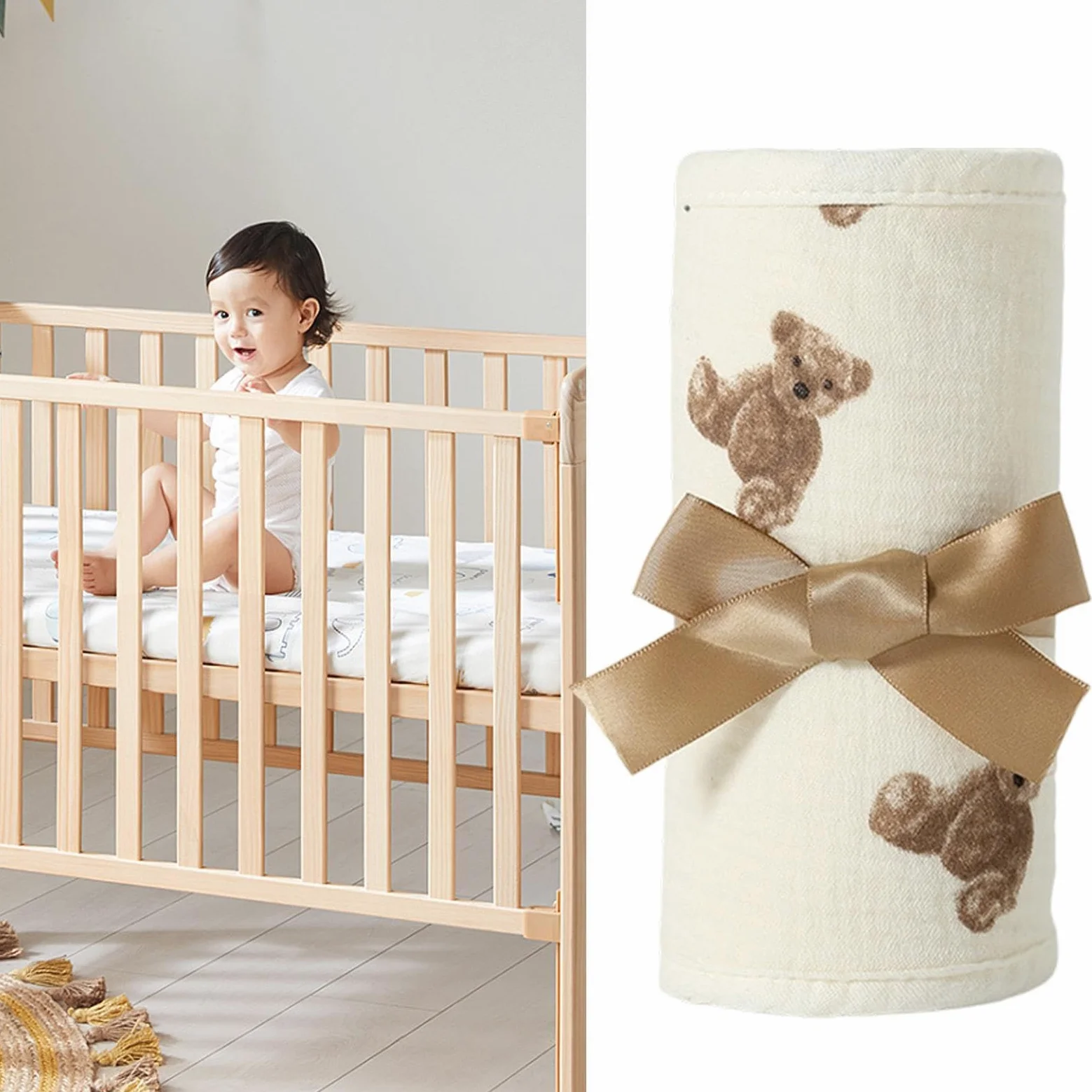 Paracolpi anti-da 4 pezzi anticollisione traspirante | Paraspigoli Imbottiti Mobili di Bambini per casa appartamento asilo cameretta box mobili uso quotidiano