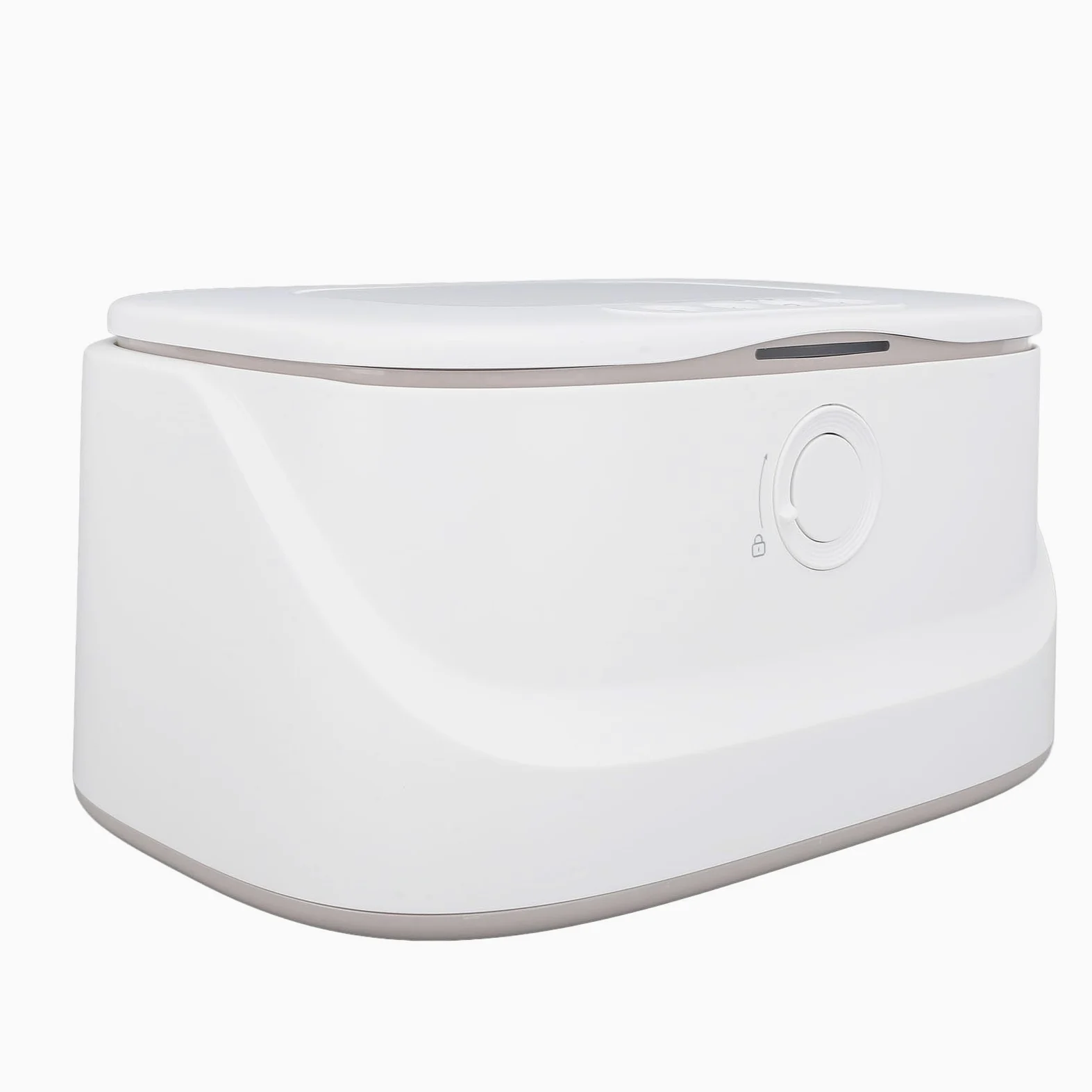Generic Riscaldatore per Salviette per Neonati, Materiale di Alta qualità, Temperatura Regolabile e Luce Notturna per un Comodo Utilizzo Notturno (WHITE)