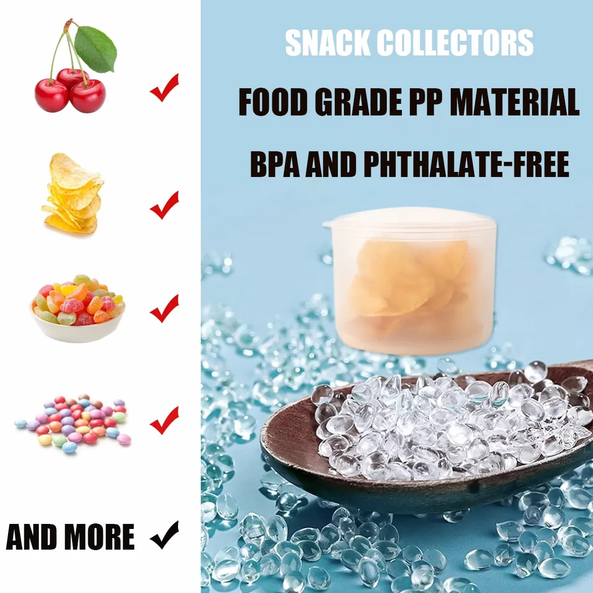 Portabicchieri per Passeggino,3 in 1 Vassoio per La Merenda Del Passeggino,Con 2 Ganci Per Passeggino e 1 Scatola Per La Raccolta di Snack Individuali，Con Supporto Per Telefono Cellulare