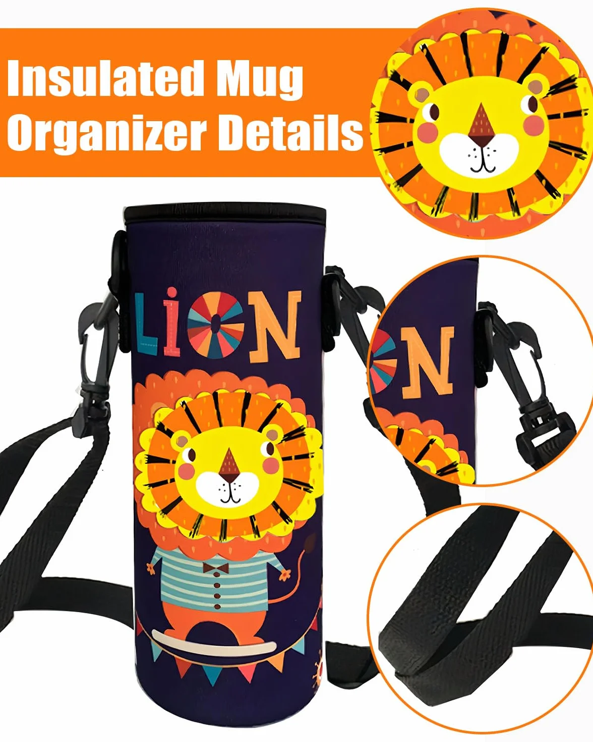 1pcs Borsa da Viaggio Portatile per Biberon,Borsa termica con strato isolante,mantiene i liquidi caldi e freddi,Adatto per uso domestico,viaggi e auto,borsa termica biberon.porta biberon