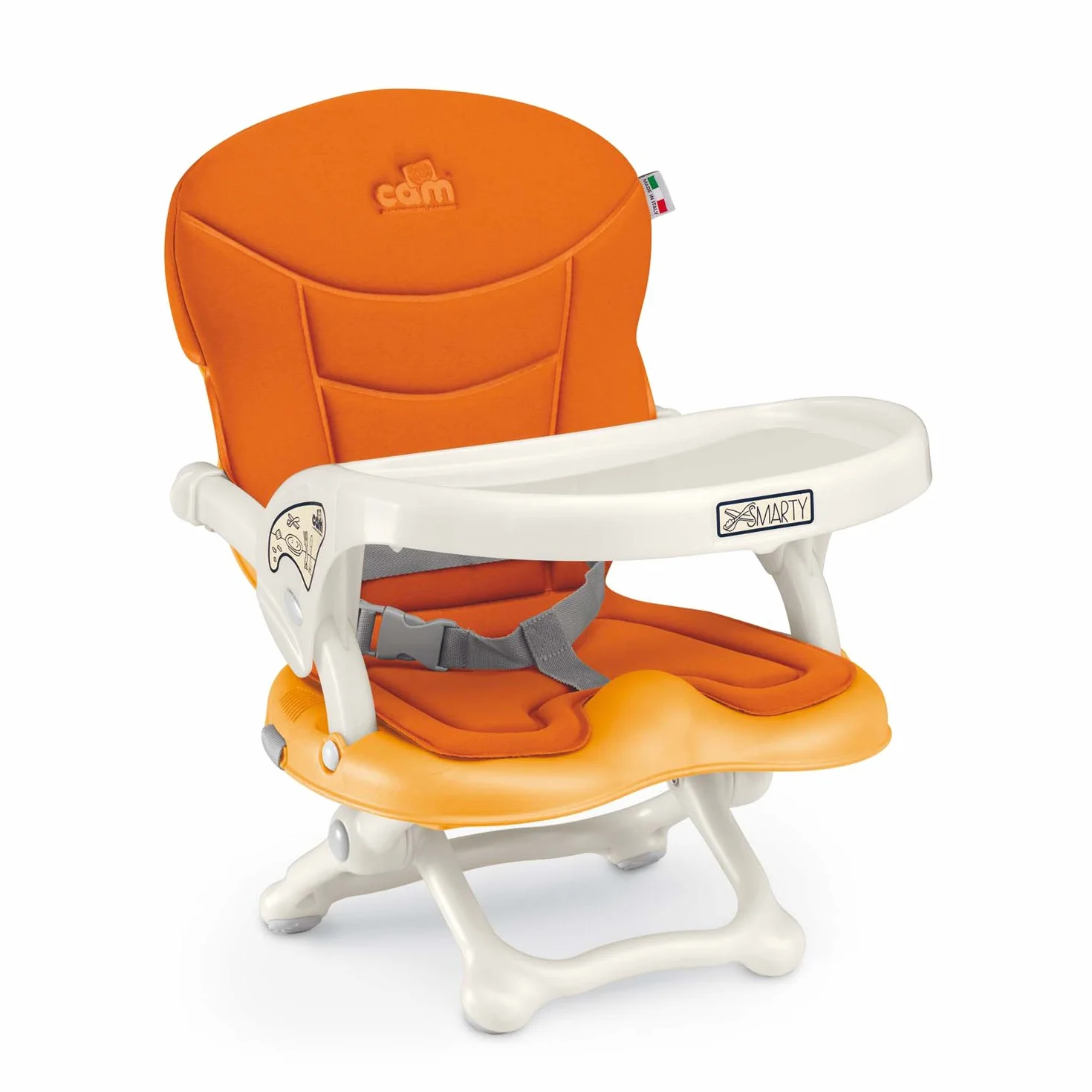 CAM Il Mondo del Bambino - art.S333/C30 - Rialzo da Sedia Smarty - 1800g - 6-36 Mesi - ARANCIO