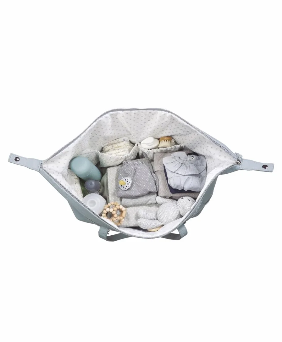 Borsa XL Icon Celeste Sky Fasciatoio Bambino Neonato Porta Pannolini Valigia Parto