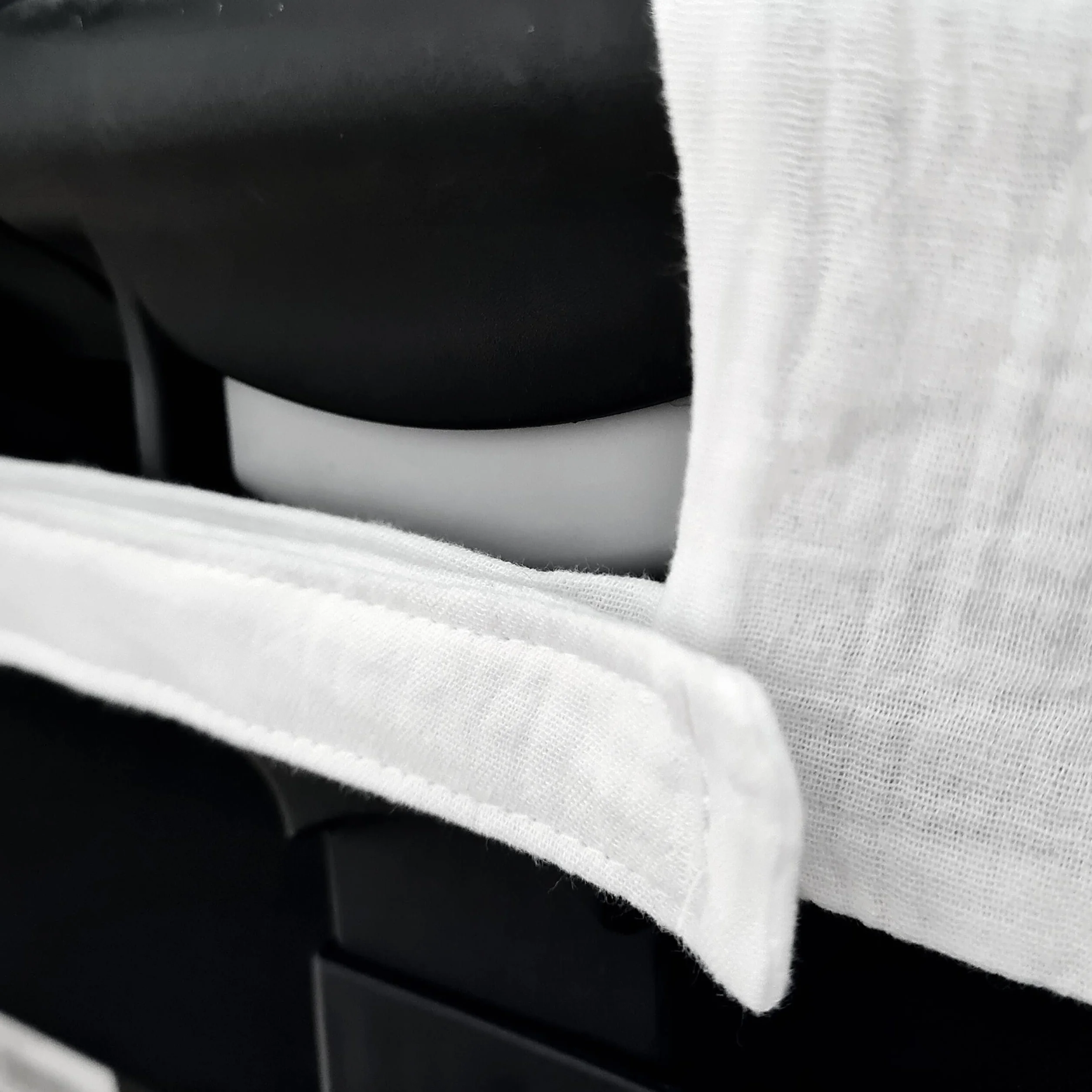 Thermikoa Rivestimento Navicella Universale in Mussola di Cotone – Copertura Copri Neonato Carrozzina, Fodera Interno, Lenzuola Carrozzina Neonato (Bianco)