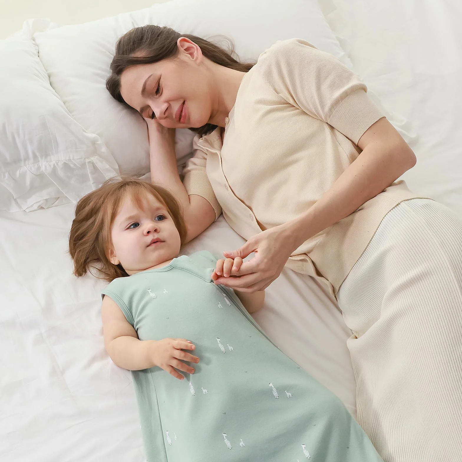 Mosebears 0.5 Tog Sacco Nanna in Cotone per Neonati, Estate - Per Bambini e Bambine