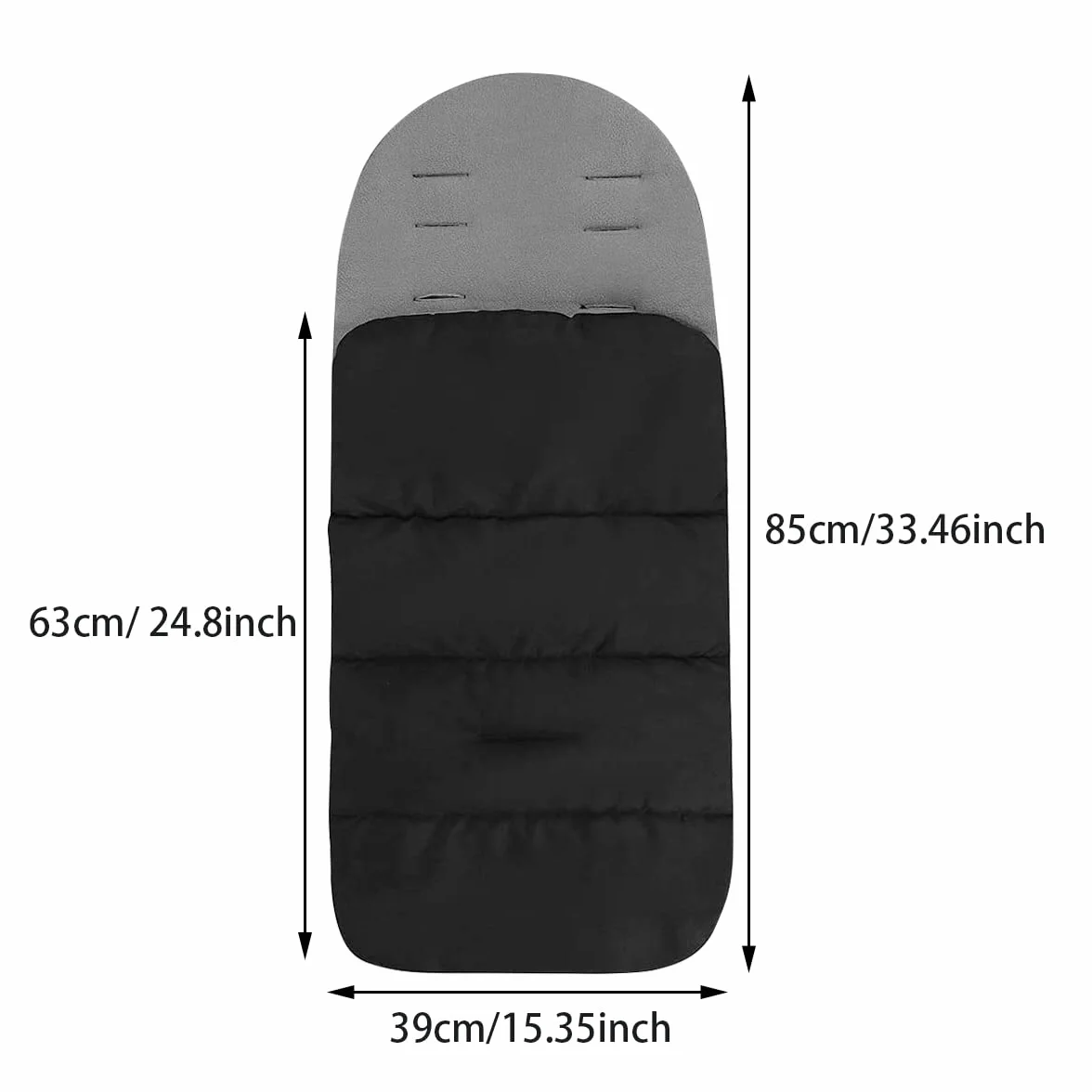 Sacco nanna invernale per neonati, universale, per passeggino Pushchair, Baby Sacco Nanna Termico Sacchi Termici Coperta per Passeggini Carrozzine Accessori
