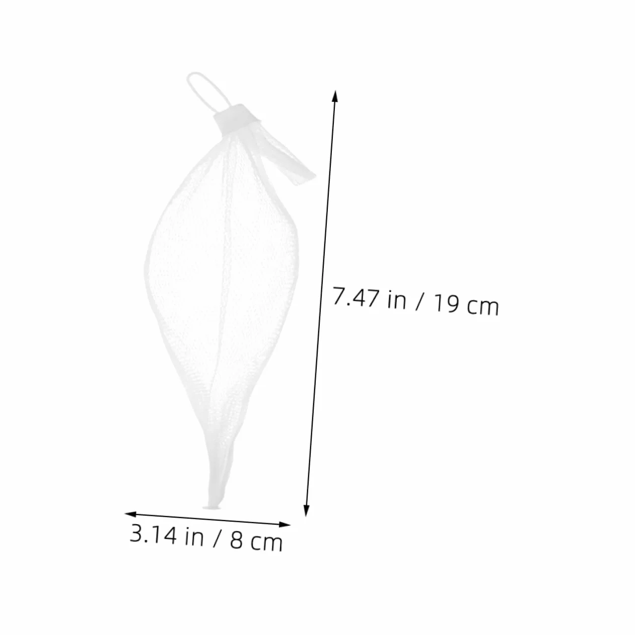Abaodam Sacchetti in Rete per Biglie e Giocattoli, Borsa a Rete con Coulisse in Fibra di Vetro, Portatile con Maniglia, Accessorio per Organizzazione Cucina e Viaggio, Confezione da 100