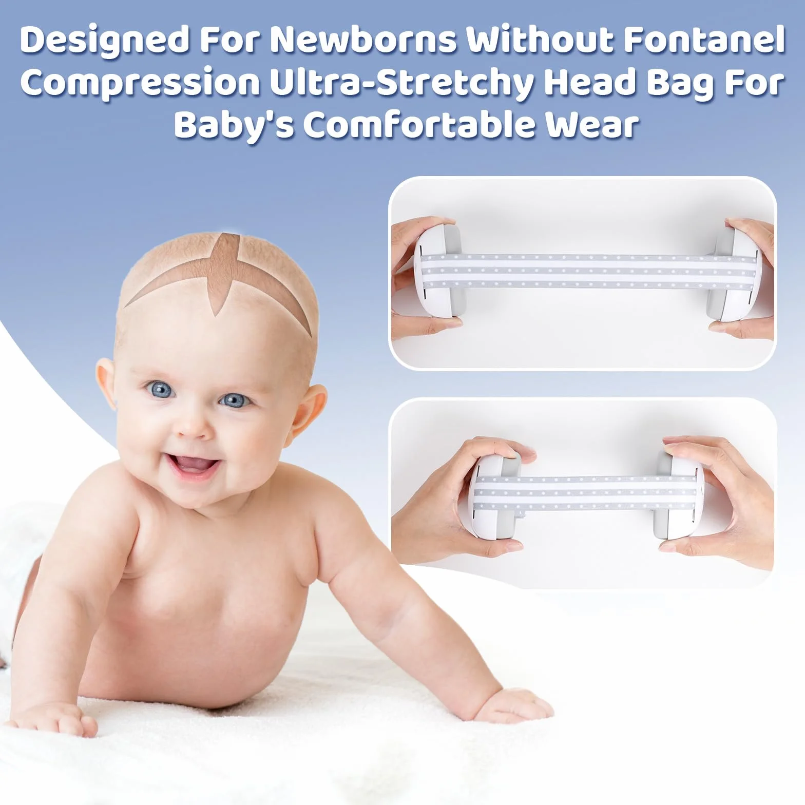 Romon Cuffie Neonato Antirumore, Cuffie Protezione Udito Bambini, Fascia Regolabile Per Proteggere L'udito Di Bambini E Neonati, Adatta Per La Notte, I Viaggi, Gli Aerei E Le Feste