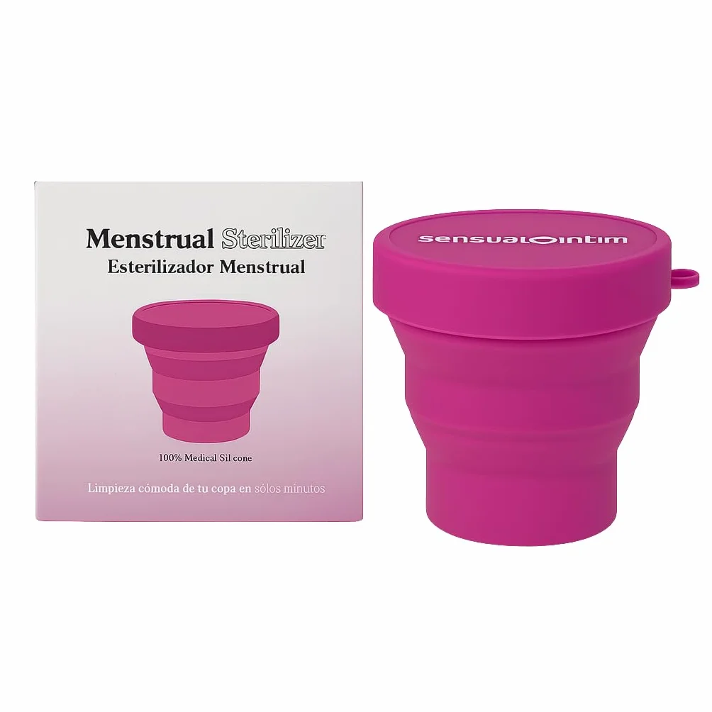 Sterilizzatore Eureka Cup - Contenitore Microonde per Sterilizzazione in 3 Minuti - Detergente Silicone Sicuro