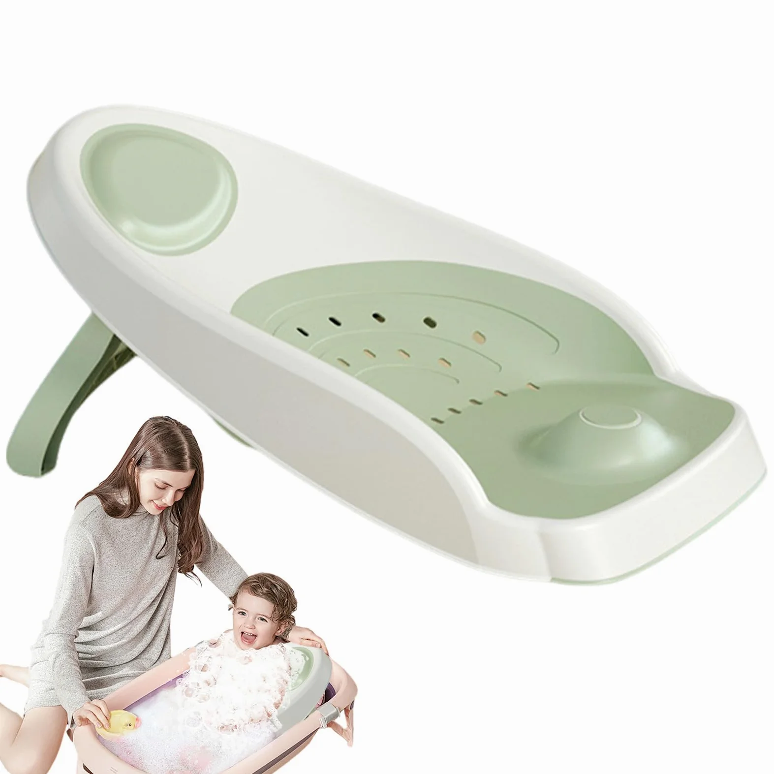 Supporto per bagnetto,Cuscino di supporto per bagnetto | Sedia da doccia per bambini Bather Easy Rinse,Supporto ergonomico per il bagno dei bambini, seggiolino per vasca da bagno, se