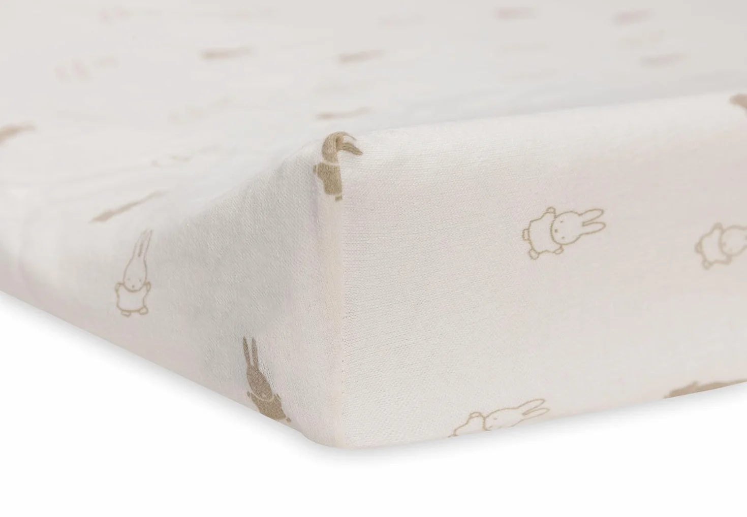 Jollein x Miffy Happy Miffy Nougat 50 x 70 cm Fodera per fasciatoio 022-503-67094