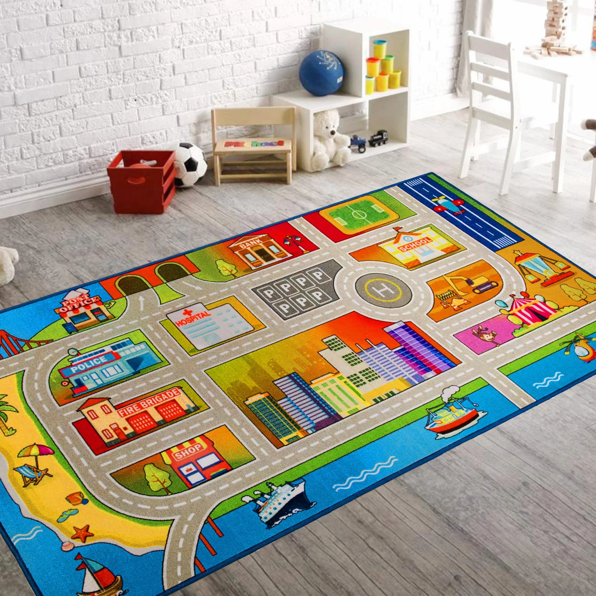 Booooom Jackson Tappeto Bambini Gioco