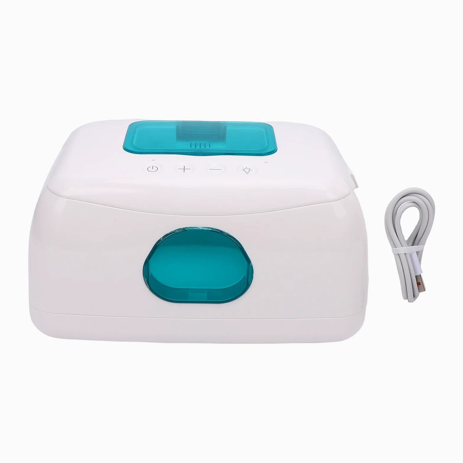 HEEPDD Scaldasalviette per Neonati, capacità di 120 Salviette con Delicata Luce Notturna, Alimentazione USB per Casa, Auto e Viaggi - Articoli Essenziali per Neonati