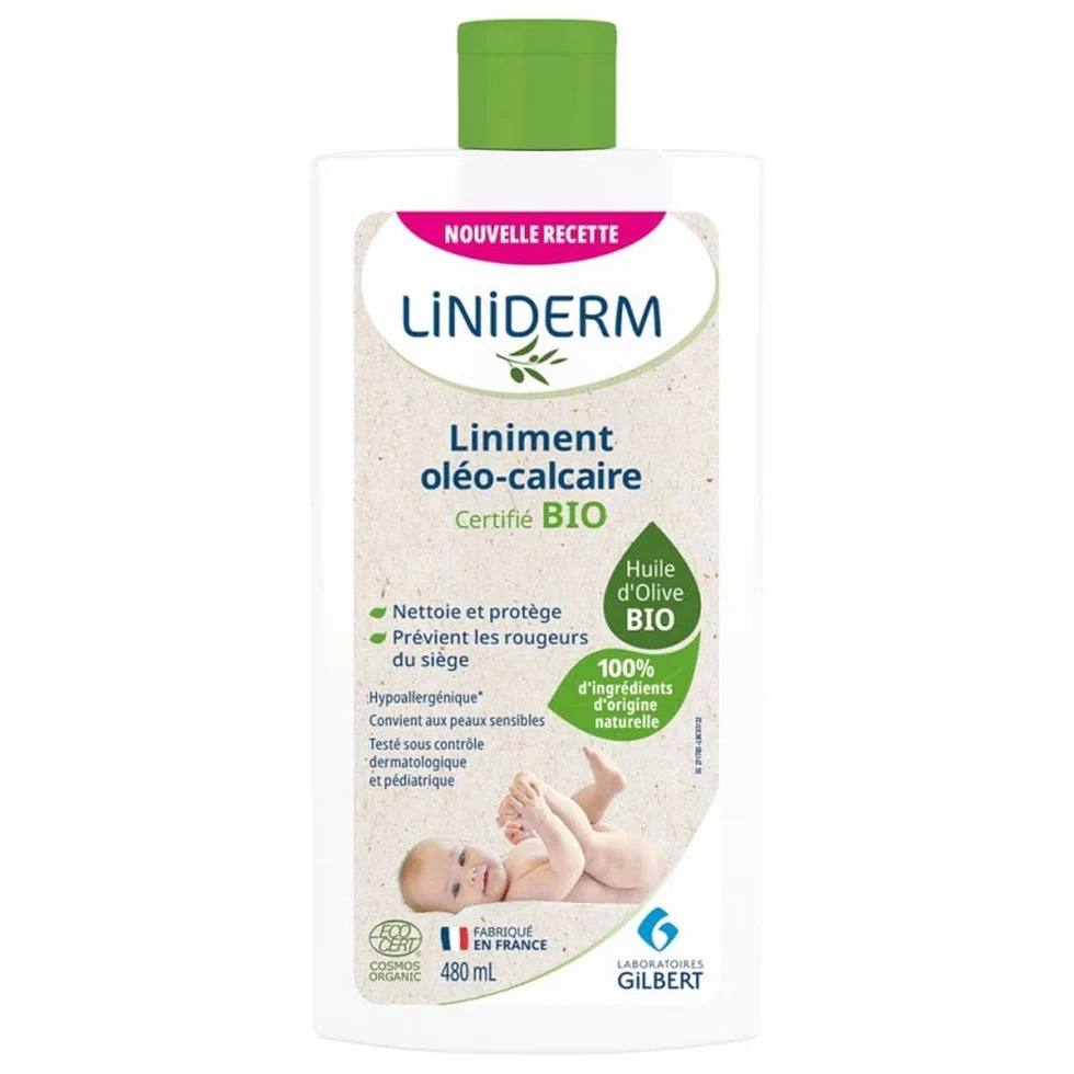 Gilbert Liniderm Liniment Oléo-Calcaire Bio 480 ml