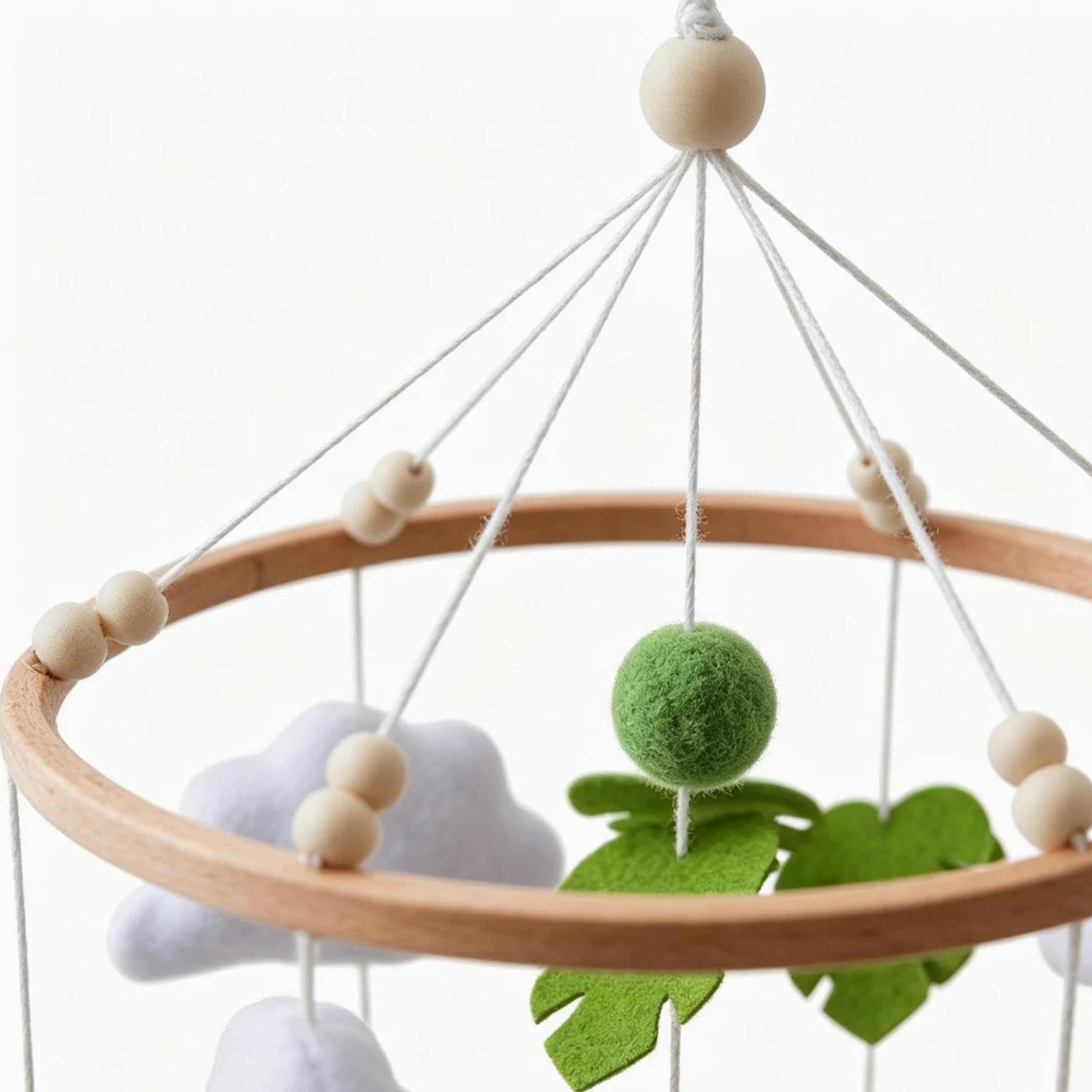 Decorazione per la cameretta dei bambini | Mobile in feltro fatto a mano per la cameretta dei bambini, per calmare e per culla, lettino, cameretta dei bambini,