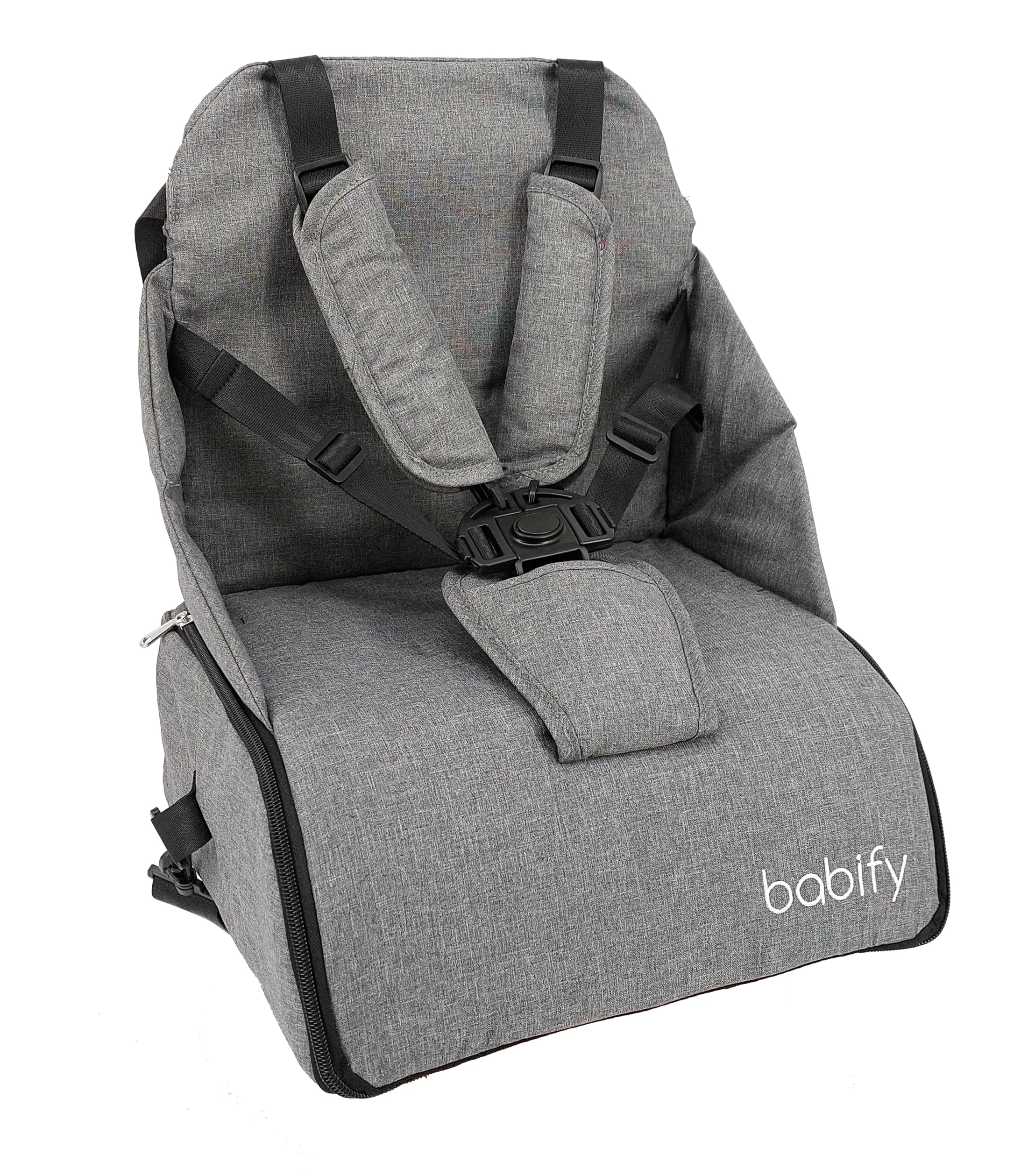 Babify Seggiolone da viaggio 2 in 1 Soft Grey