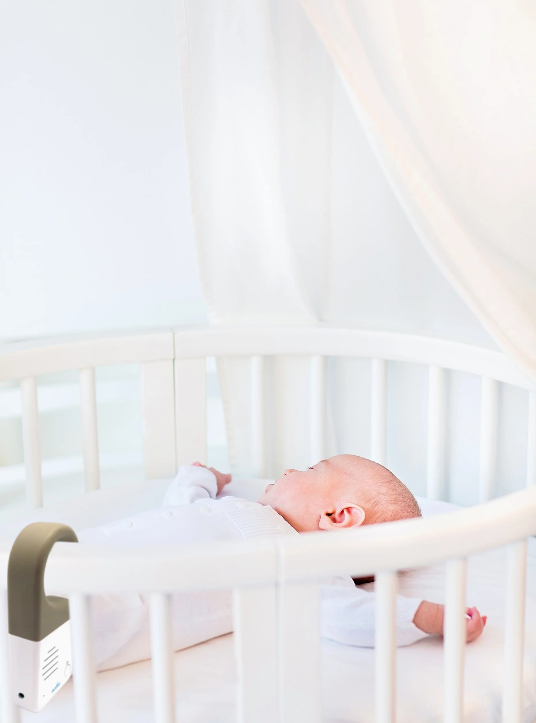 Nuvita NU-SCMB0008 -3010G Audio Baby Monitor, Grigio