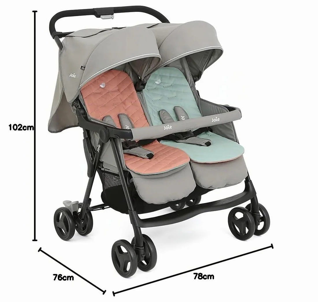 Passeggino doppio Aire Twin Nectar e Mineral - Gioia