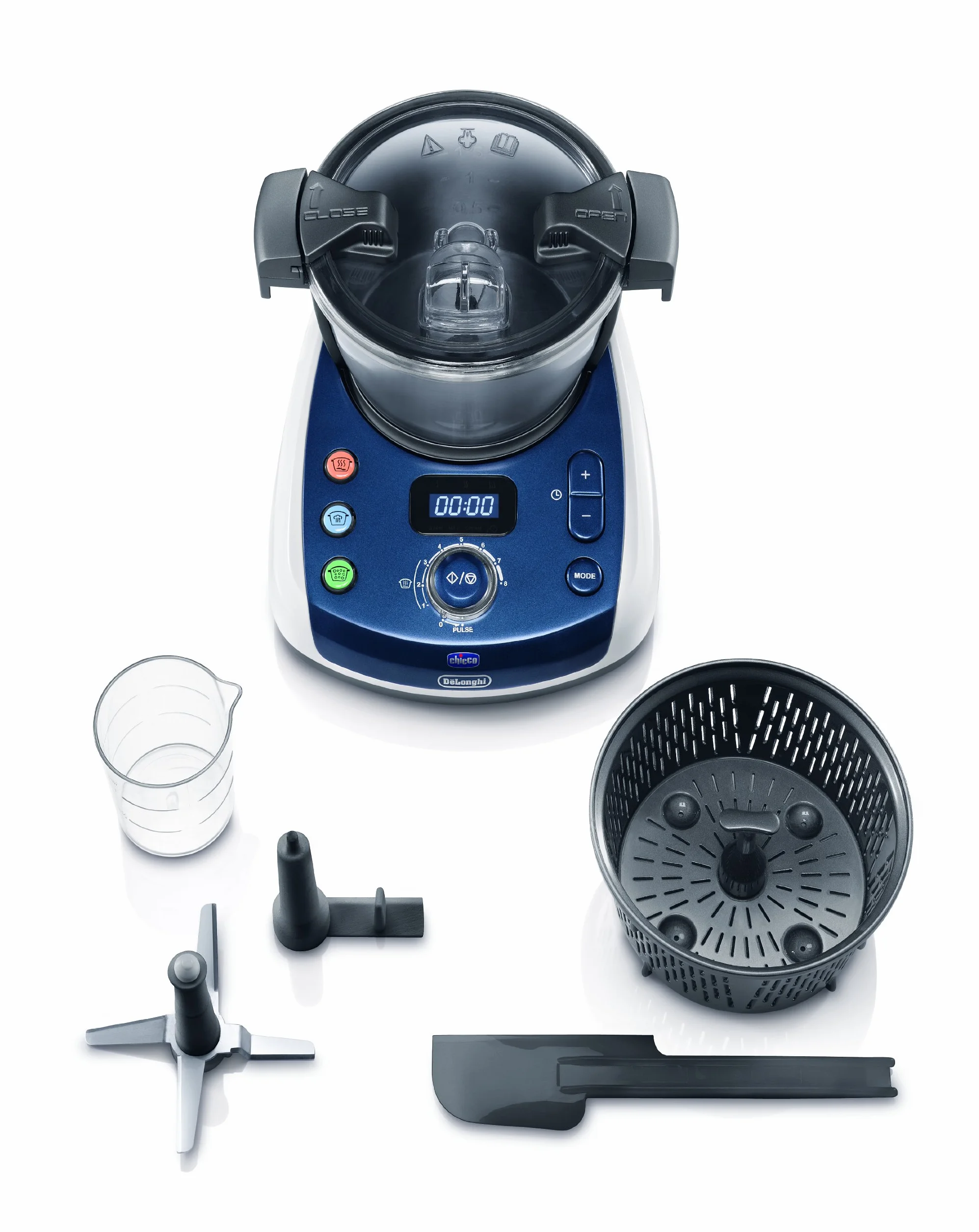 Chicco 2061500000 DeLonghi & Me Baby Meal, Multicolore/Blu