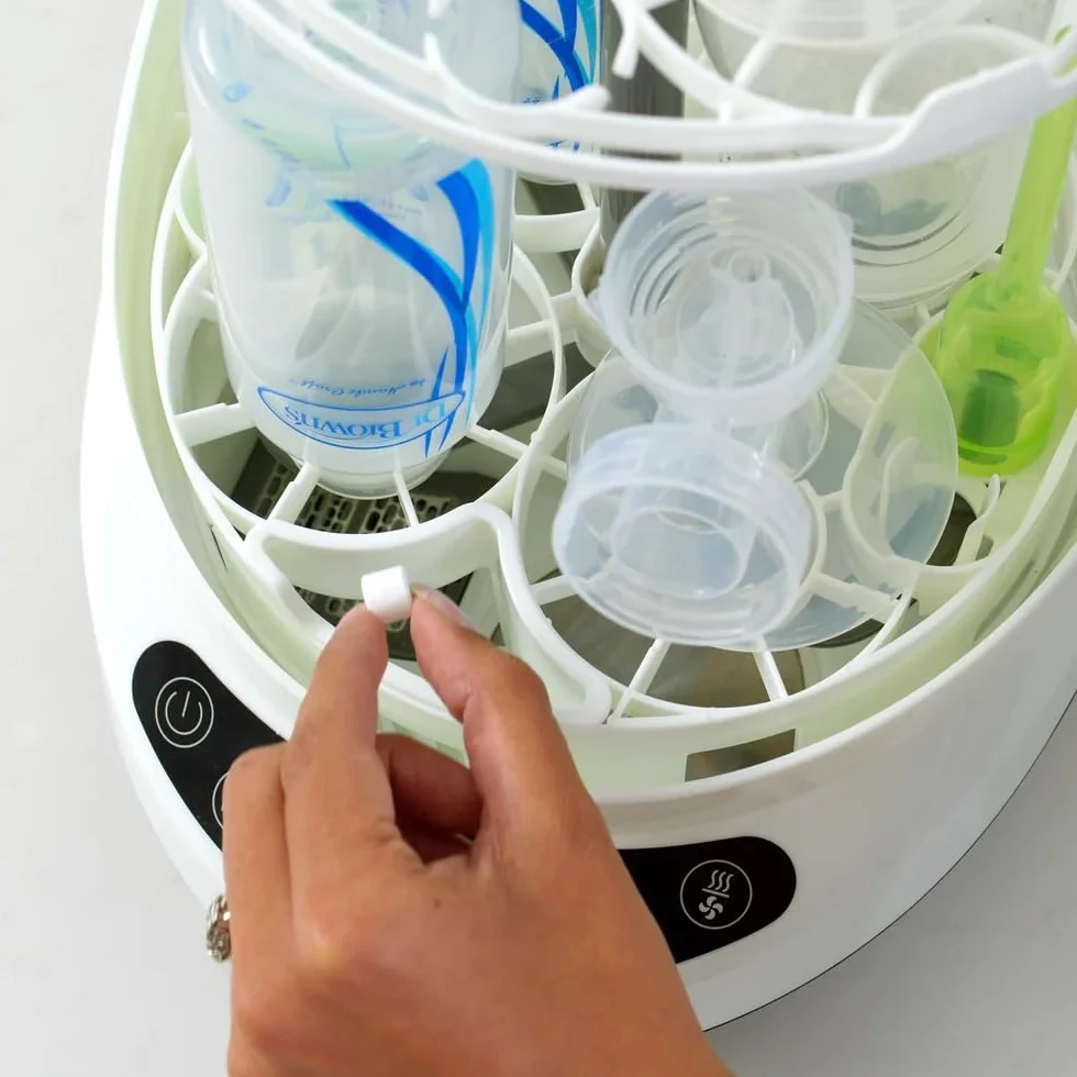 Baby Brezza Pastiglie detergenti per Bottle Washer Pro (120 pastiglie) - Per un'igiene sicura ed efficace dei biberon e accessori