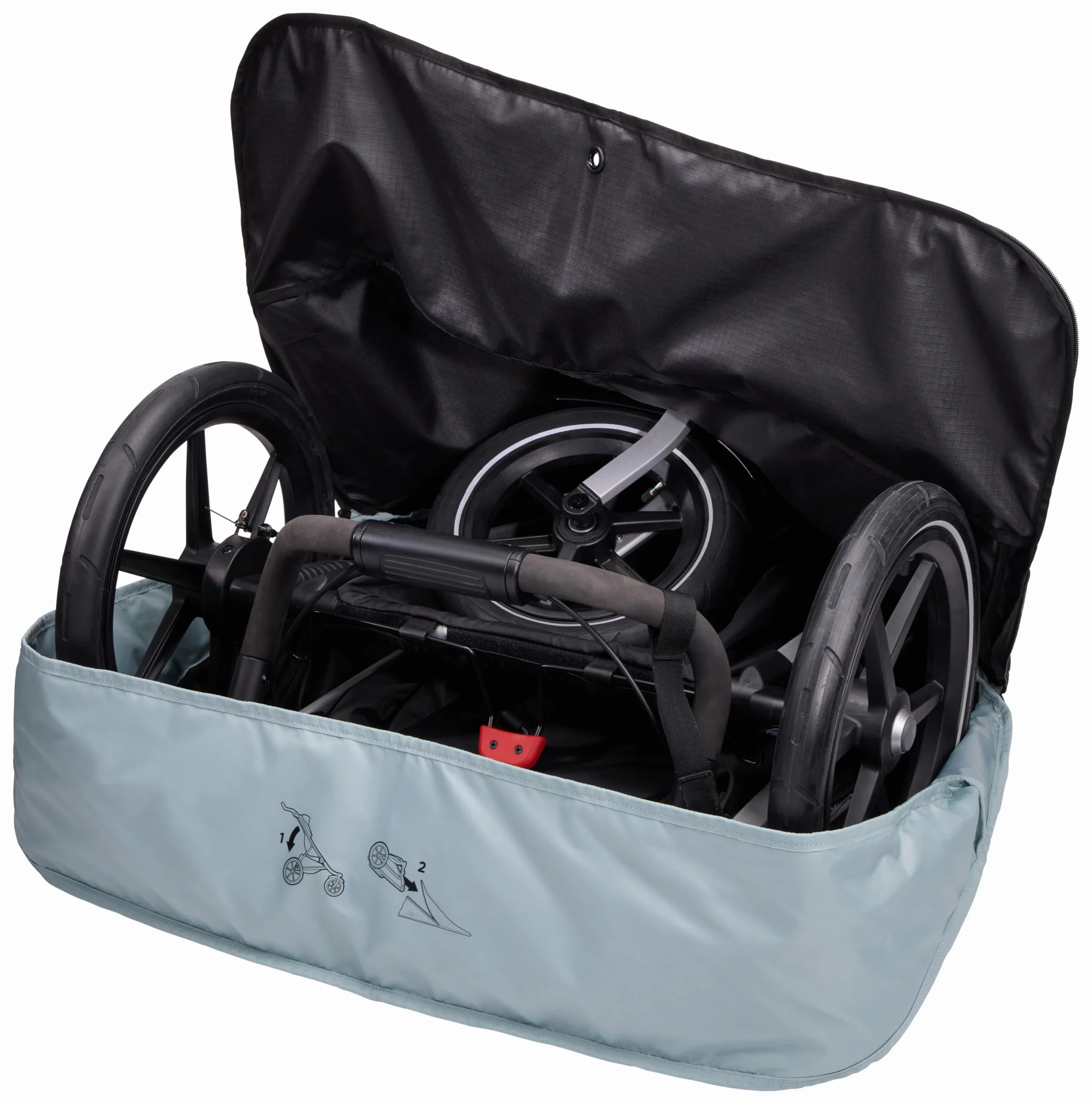 Thule Borsa da viaggio per passeggino, colore nero