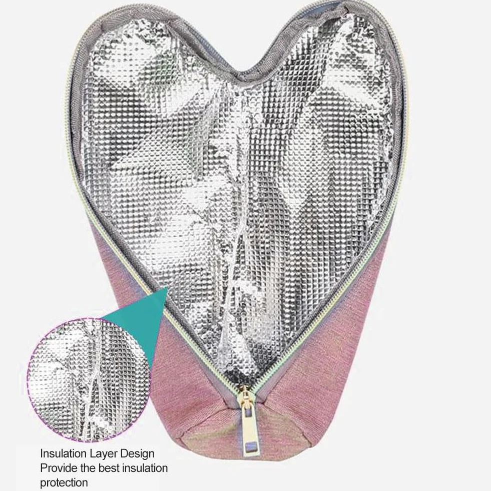 Borsa Termica Isotermica per Biberon, Mantiene la Temperatura Fino a 4 Ore (Rosa)