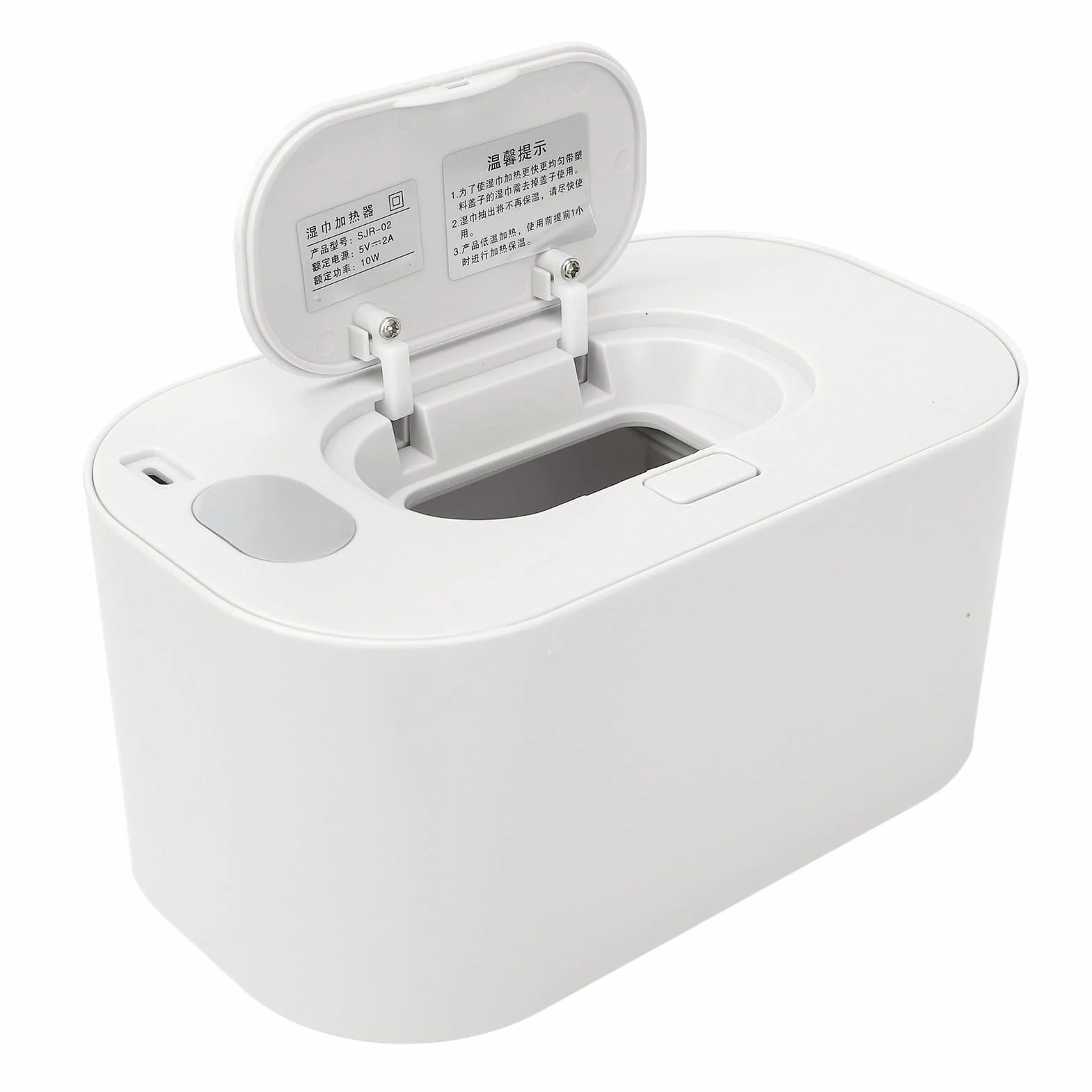 Scaldasalviette, Scaldasalviette per Neonati Scaldasalviette per Neonati Preriscaldamento 4 Salviette Riscaldatore per Salviette Umidificate 24 Ore Temperatura Costante
