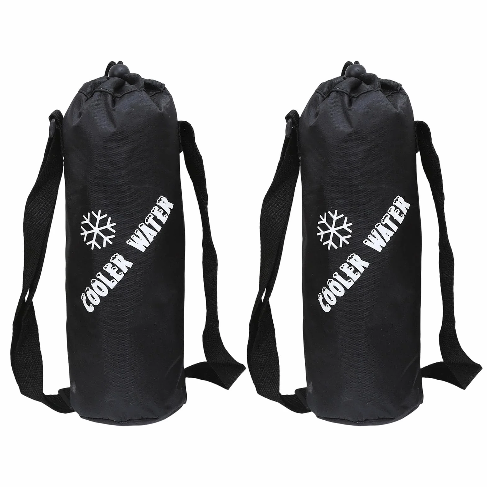 2PCS Borsa per Bottiglia Termica, Borsa Termica per Bevande con Tracolla Regolabile, Borsa Portatile per Bottiglia D'acqua Piccola, per Esterni, ViaggiS
