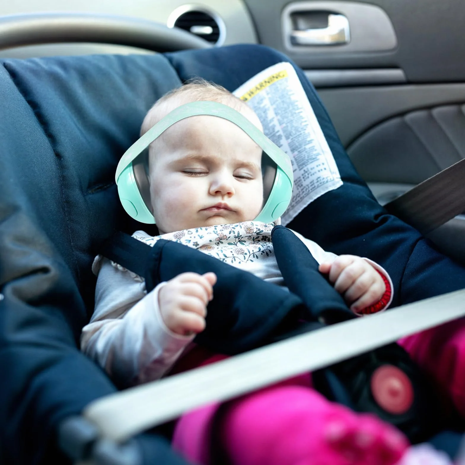 forhome Cuffie Antirumore Bambini, Protezione acustica per bambini, Cuffie Neonato Antirumore, Paraorecchie Pieghevoli, Adatto per Neonati di età Compresa tra 0 e 2 Anni (verde)