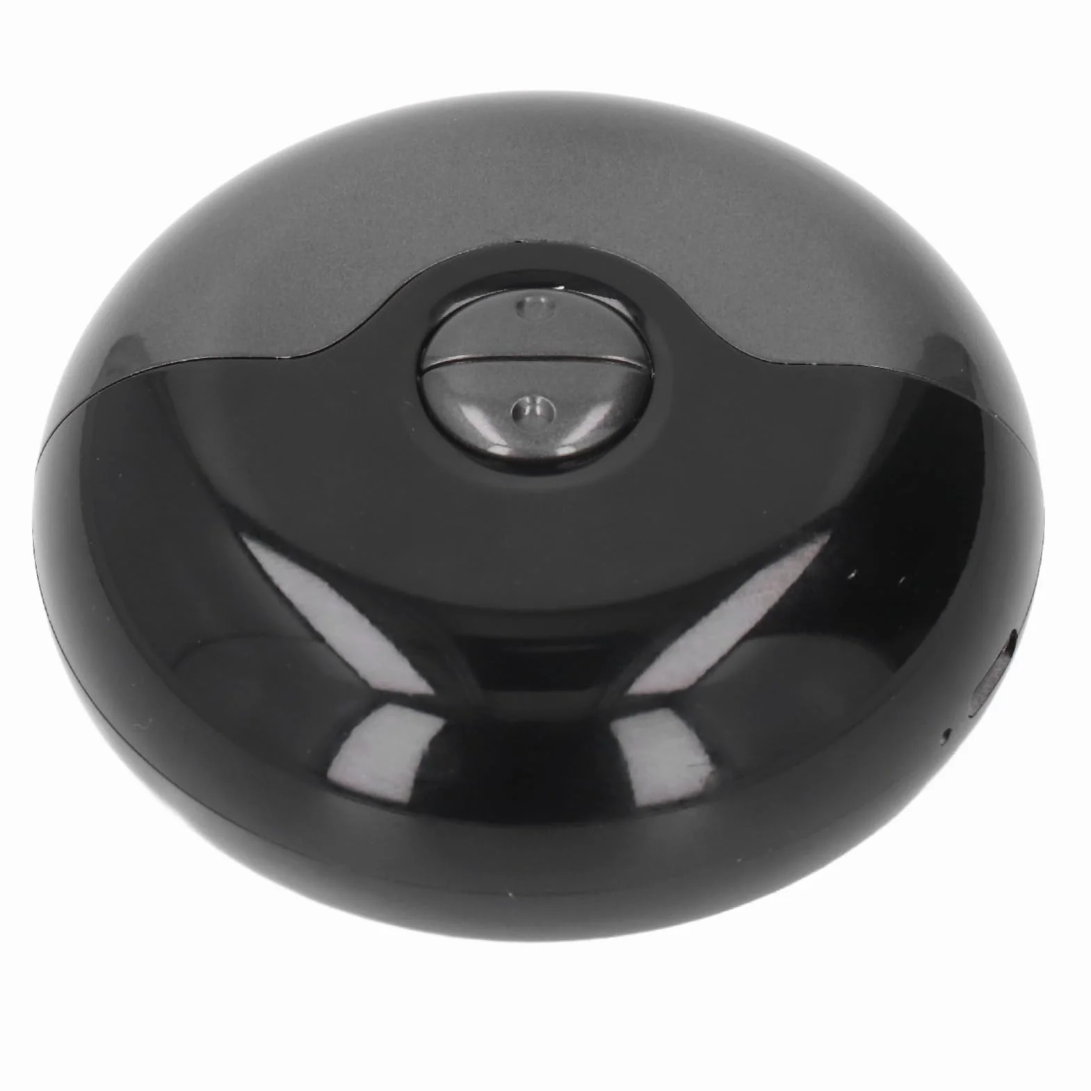 Tagliaunghie elettrico automatico rotondo anti pizzico ricaricabile USB tagliaunghie di sicurezza per neonati, bambini, adulti, anziani (nero)