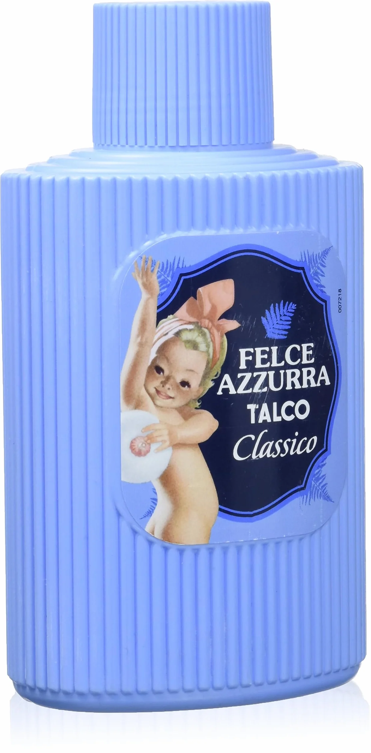 Felce Azzurra - Talco, Polvere Delicata Completamente Naturale, Profumo Classico - Barattolo, 150 gr