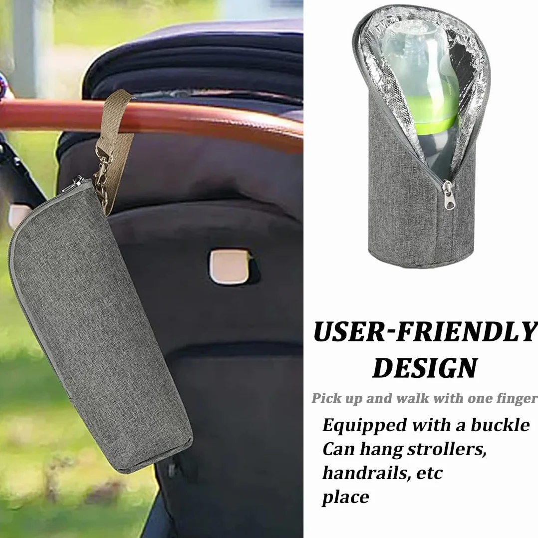 Borsa Isotermica Thermos Portatile Grigio