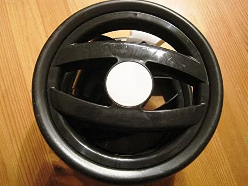 Peg Perego Doppia ruota anteriore nero bianco per Pliko P3 Compact e switch NERO/BIANCO DA COLLEZIONE 2011